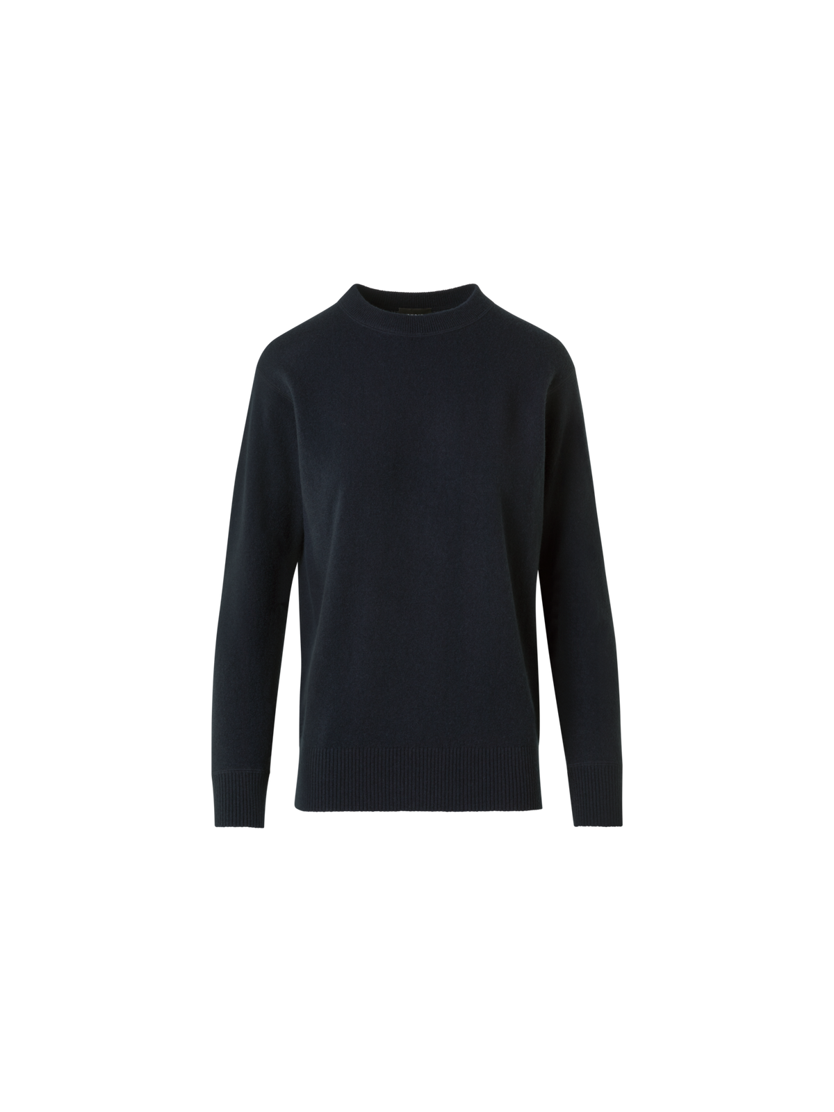 Designer Relaxed Sweater in Pure Cashmere - black - neutral