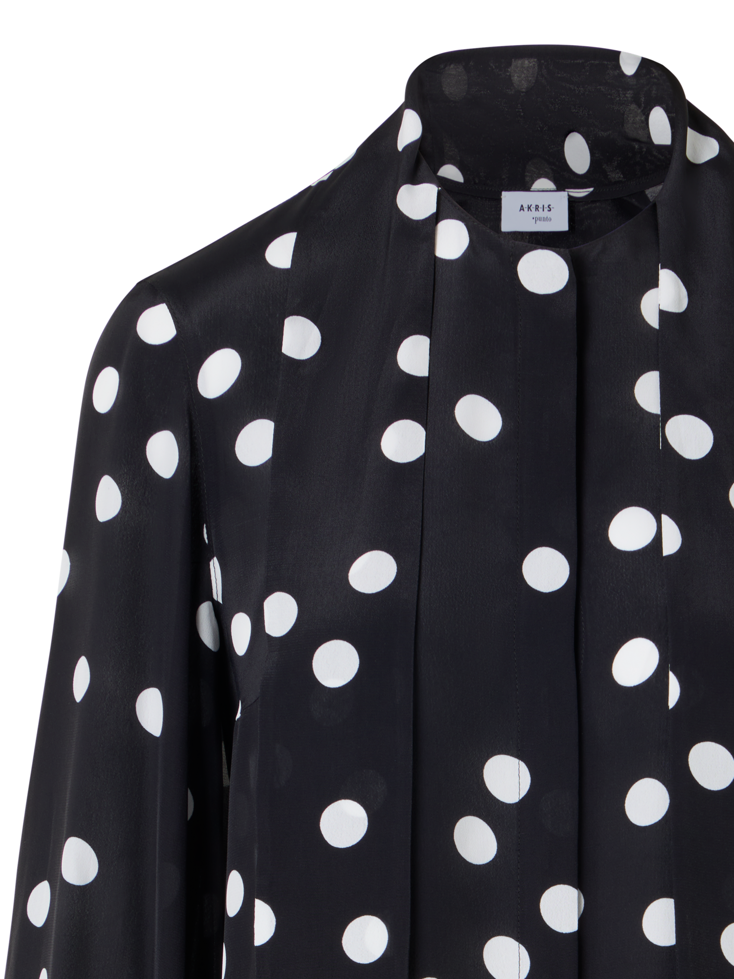 Designer Viscose Georgette Blouse - black