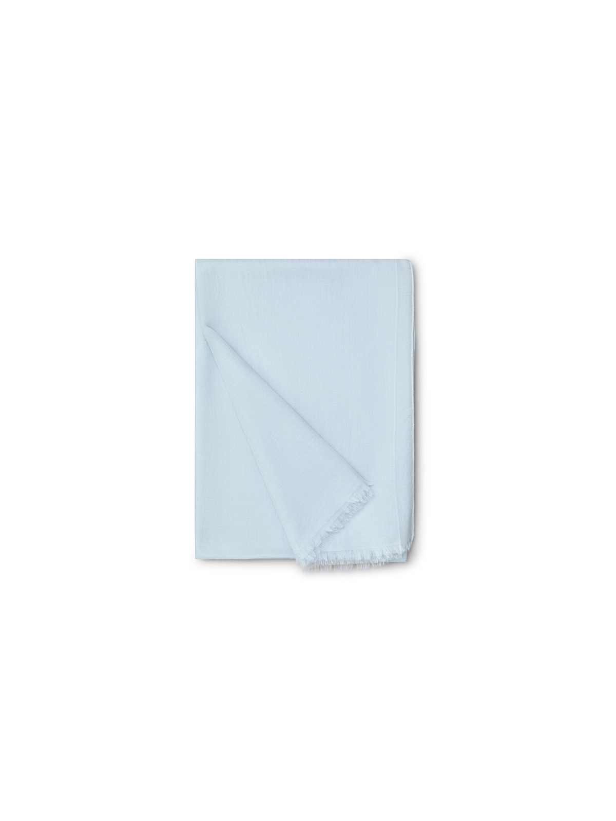 Designer Scarf in Cashmere Silk - pastel - blue