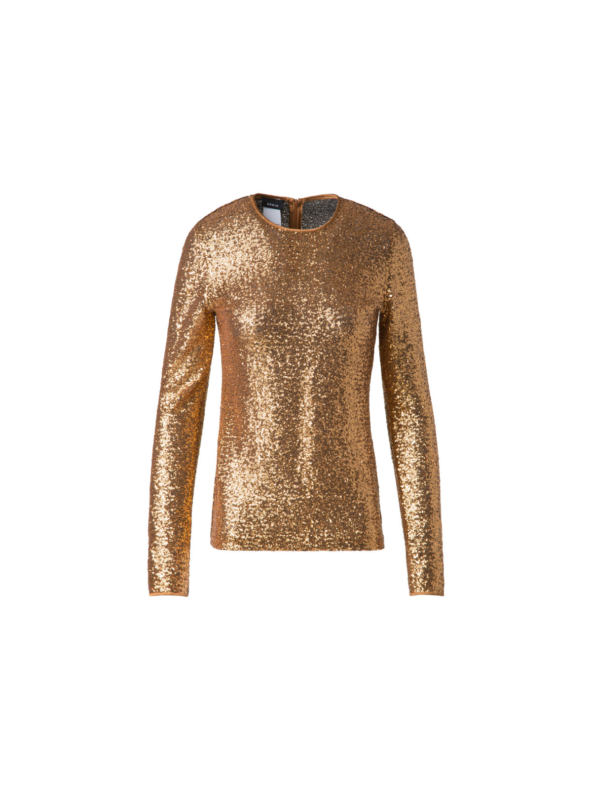 Designer Sequins on Jersey Top - gold