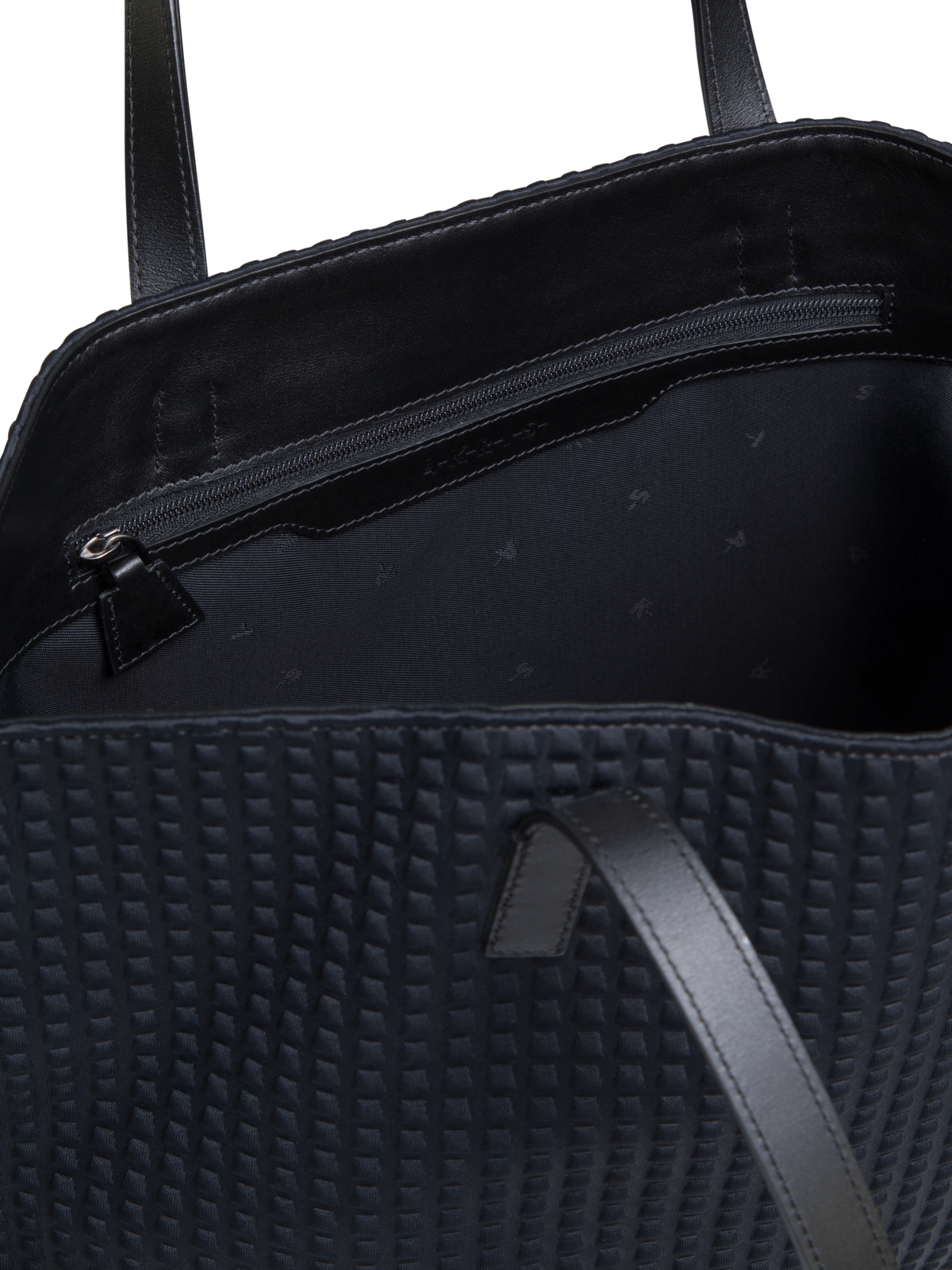 Designer Ai Small Shoulder Tote - black