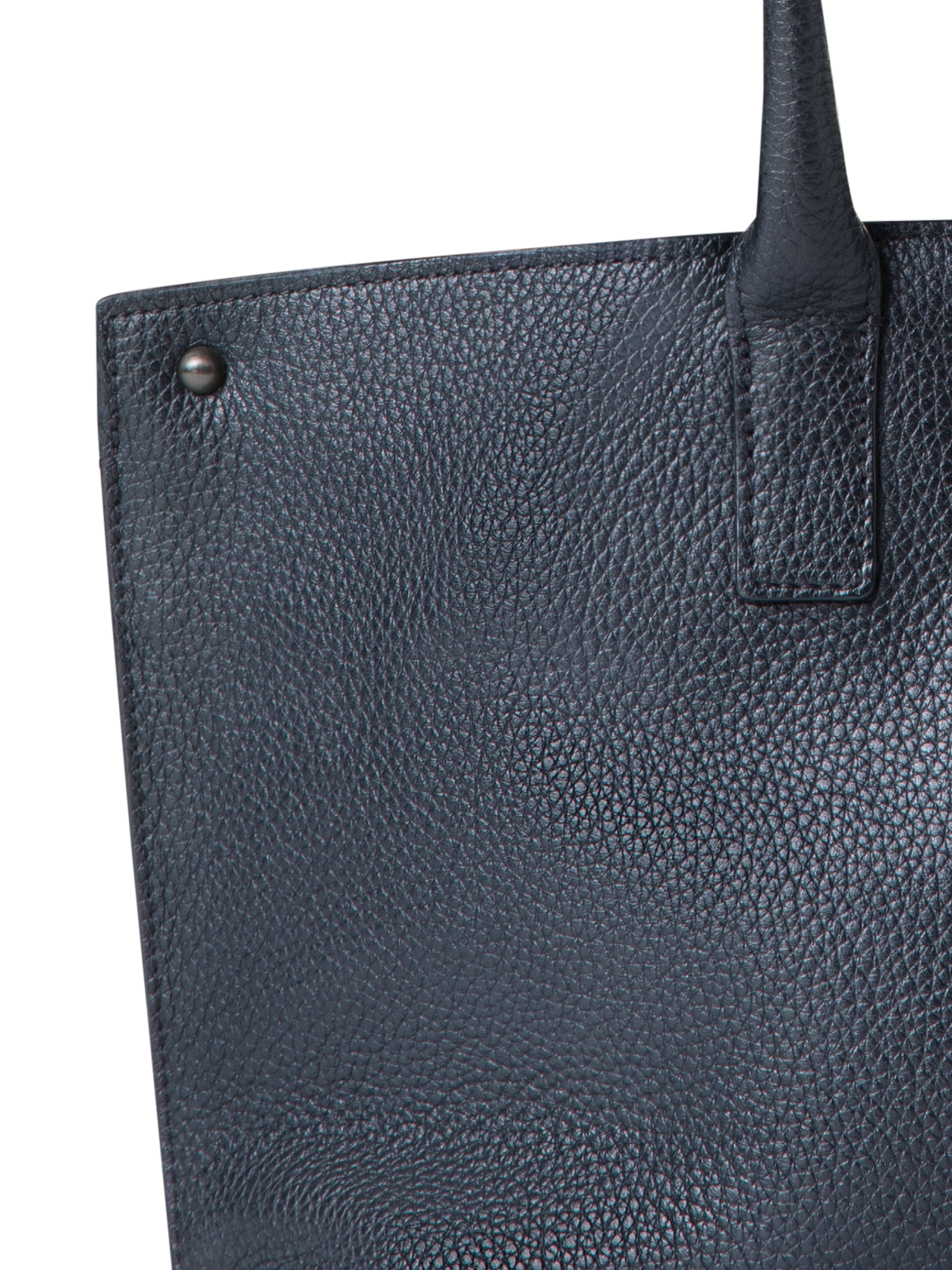 Designer Ai Little Top Handle Tote - navy - blue