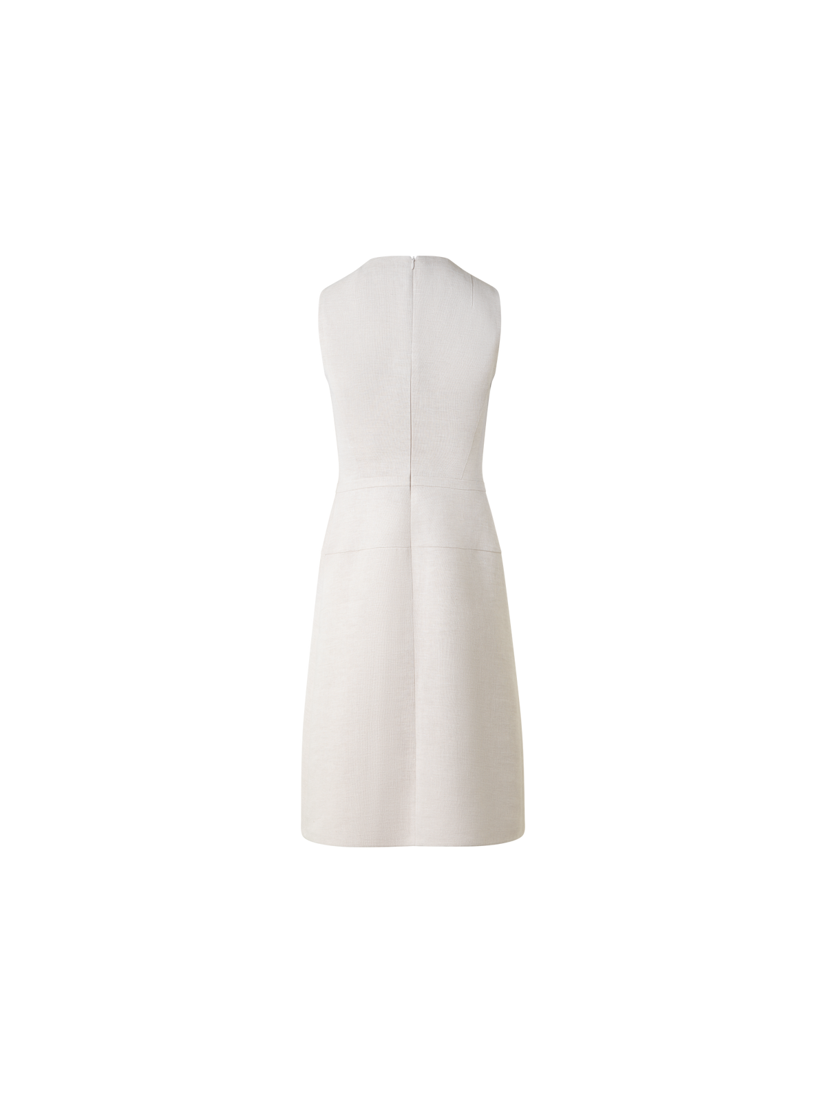 white linen sheath dress A-Line Sheath Dress in Linen Double-Face Akris EU