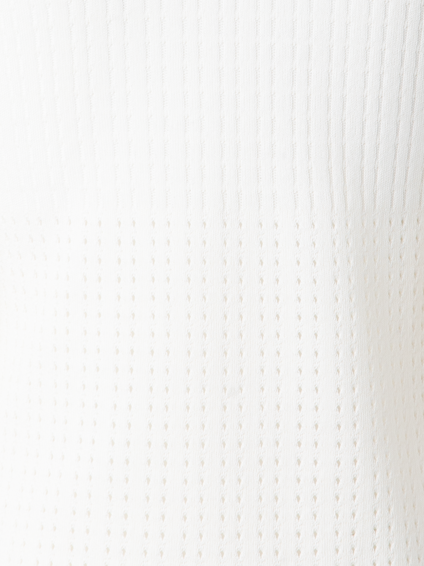 Designer Knit Sweater in Silk Cotton Ajouré - neutral - ecru - white