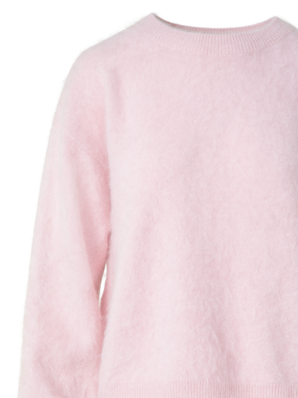 Designer Cloud Cashmere Knit Sweater - pastel - pink