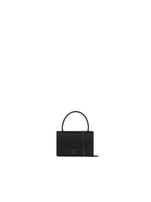 Designer Alice Mini Top Handle Bag - black - neutral