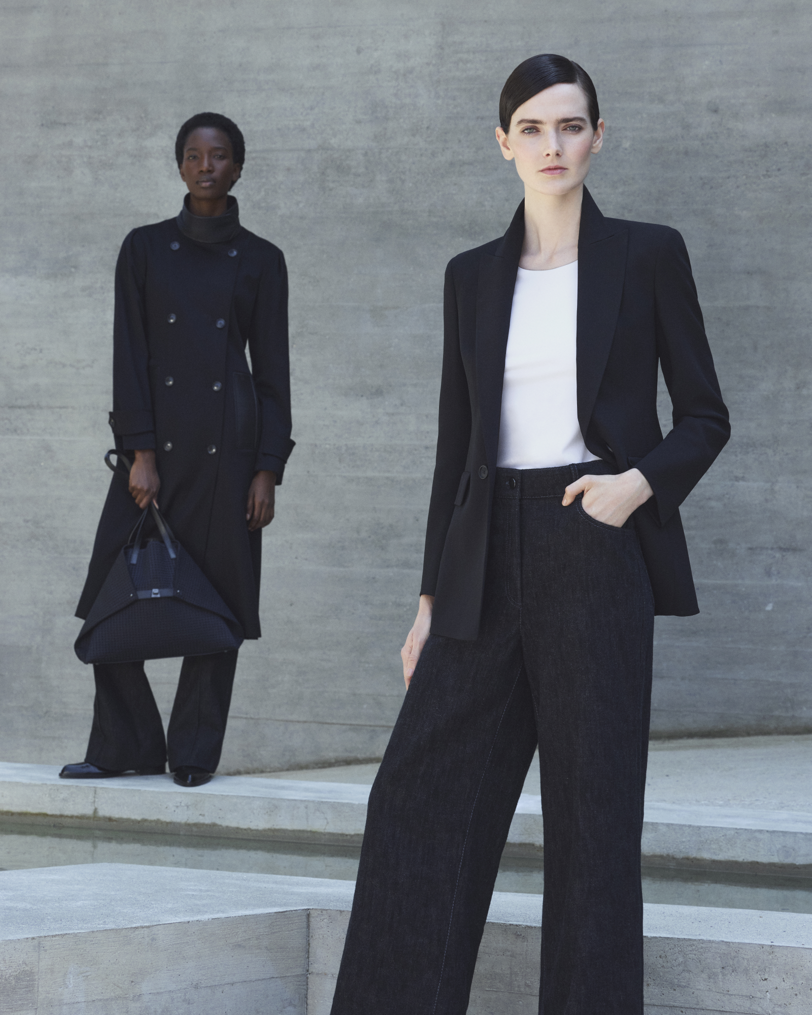 Designer T-Shirt from Cotton Jersey Stretch - white 