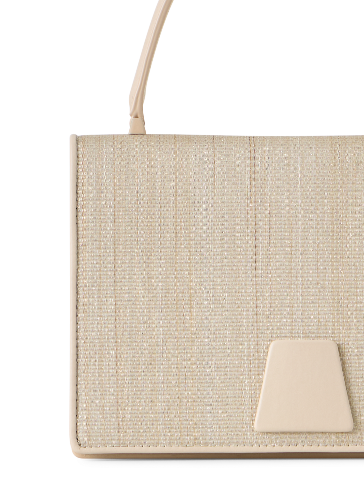 Designer Alice Small Top Handle Bag - beige