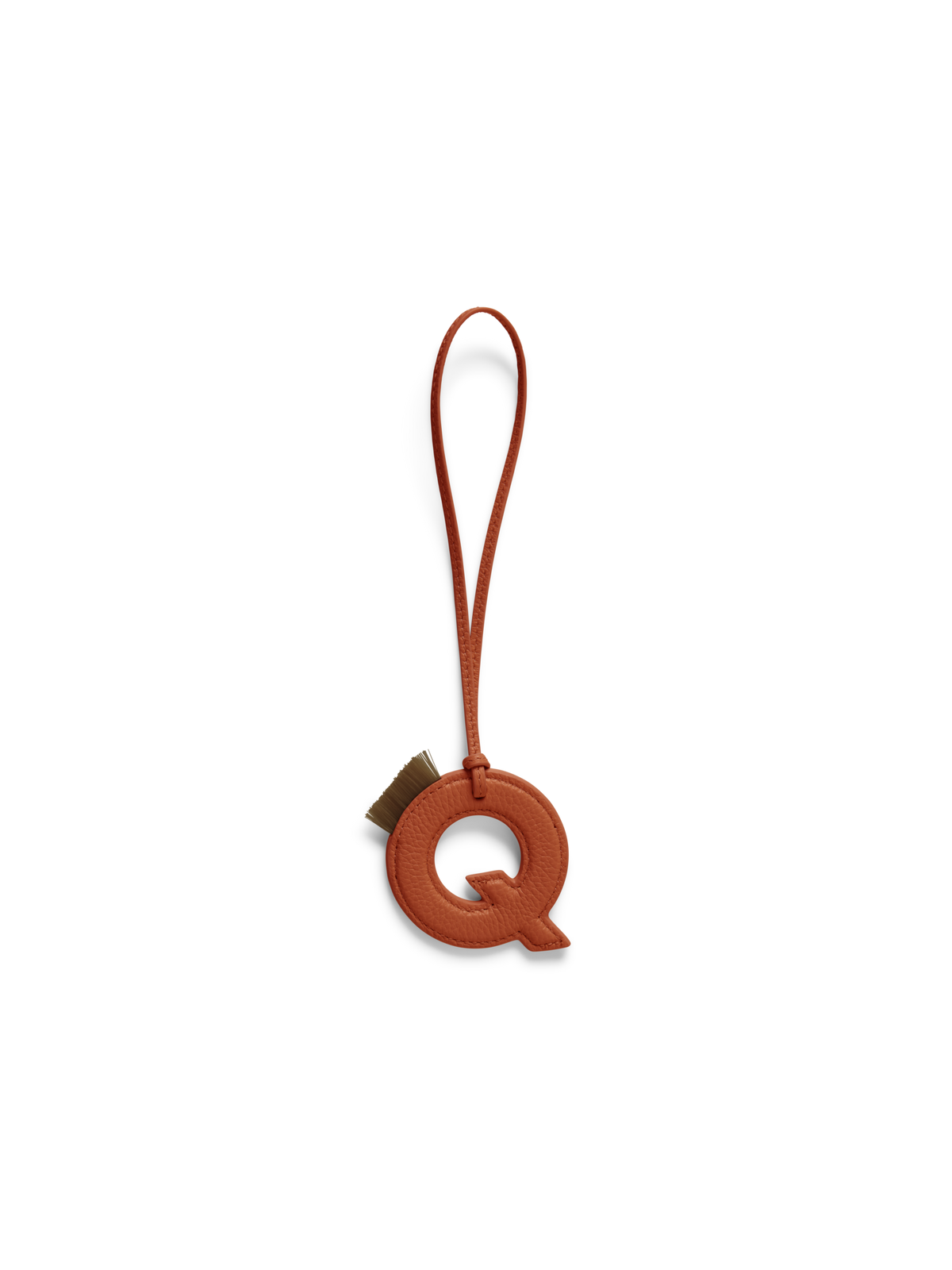 Designer Letter Charm Q