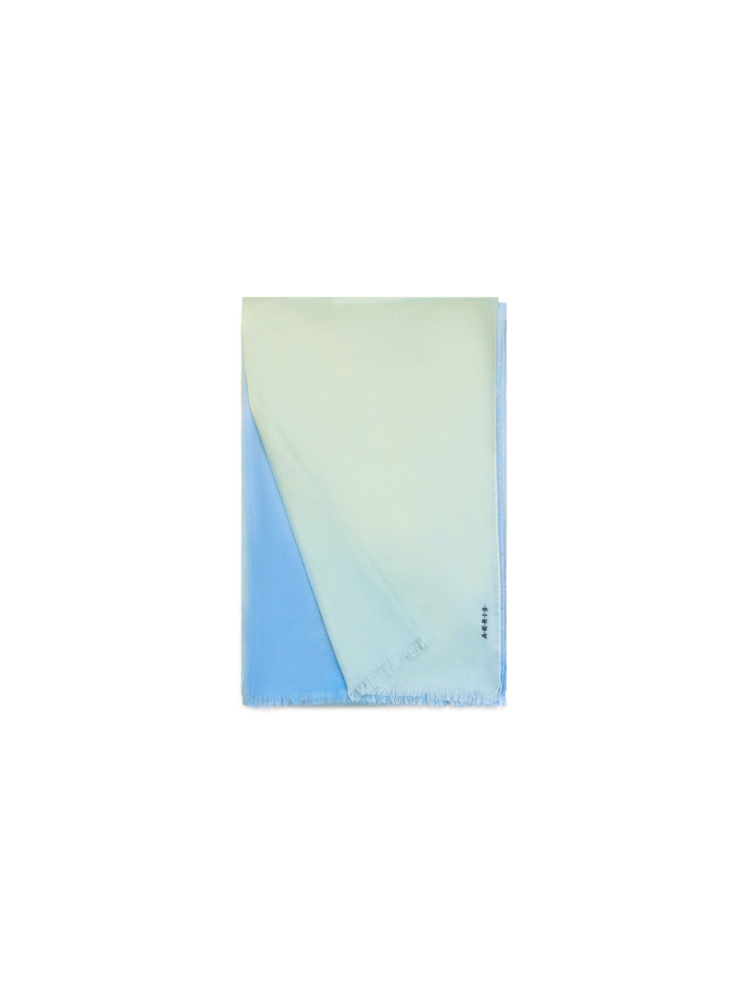 Designer Cashmere Scarf with Sunbeam Print - multicolor