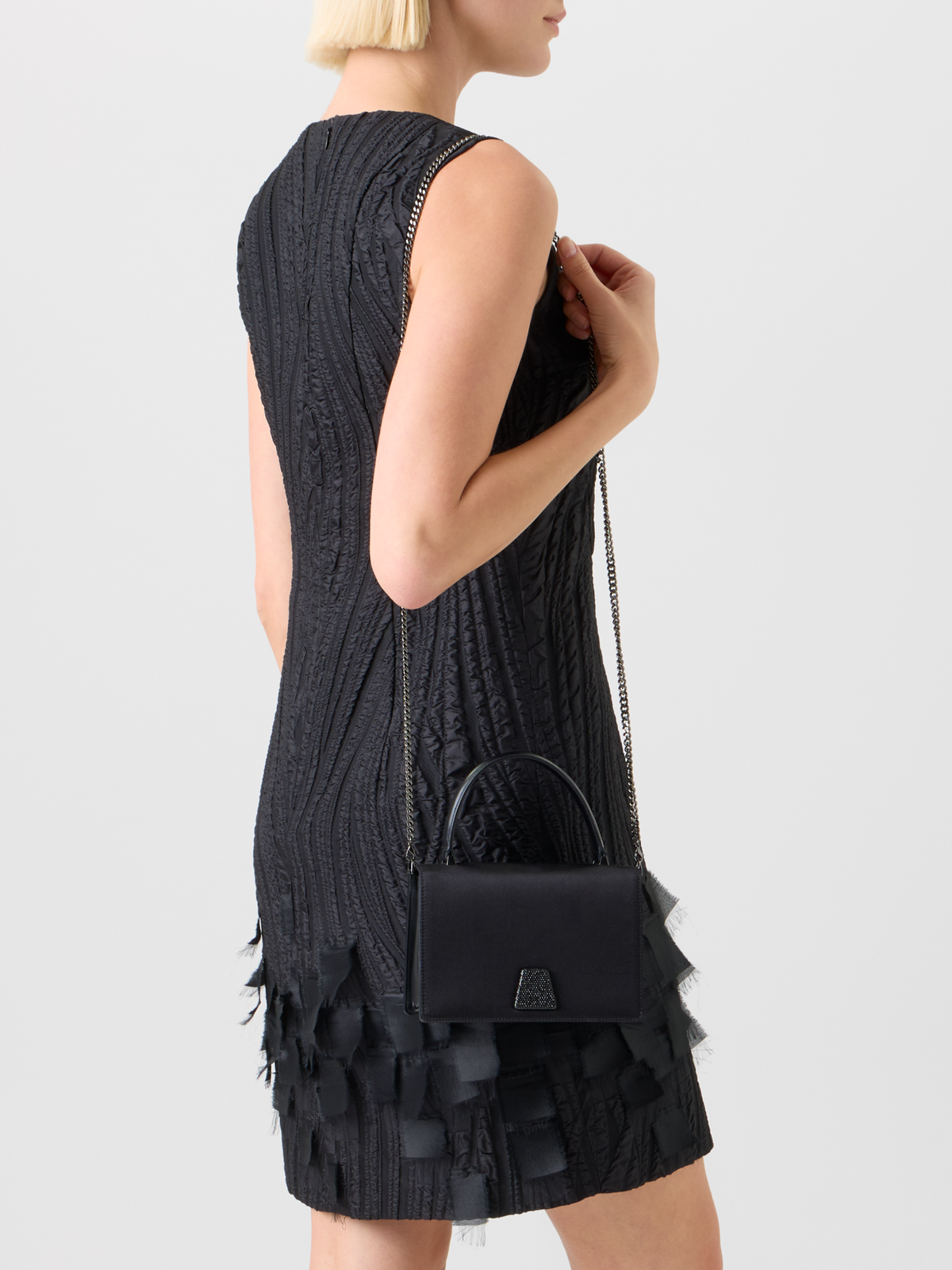 Designer Alice Mini Top Handle Bag - black - neutral 