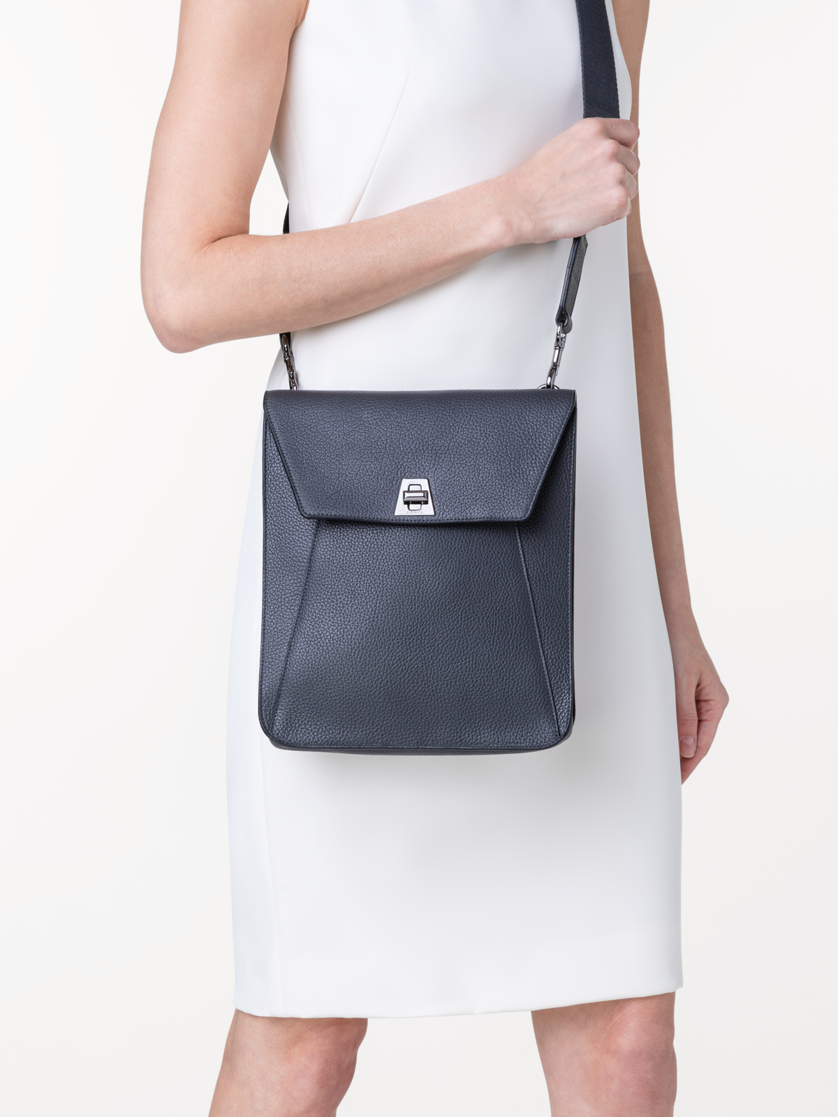Designer Anouk Small Messenger Bag - neutral - grey #editorial