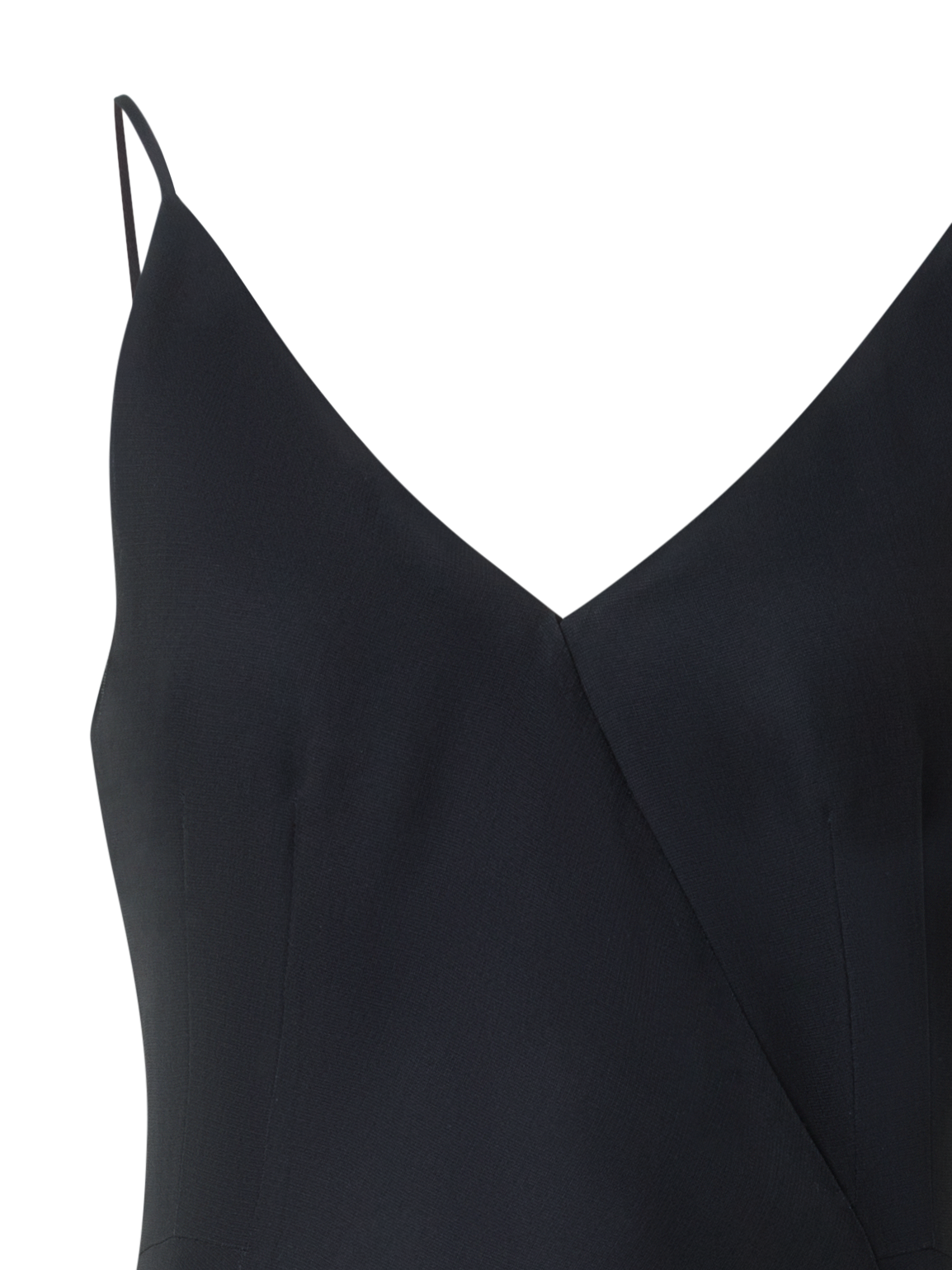 Designer Sheer Silk Gown with Double-Layer - black - neutral