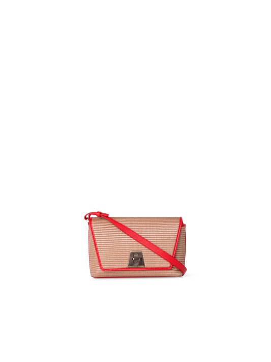 Designer Anouk Small Day Bag - multicolor - beige - red