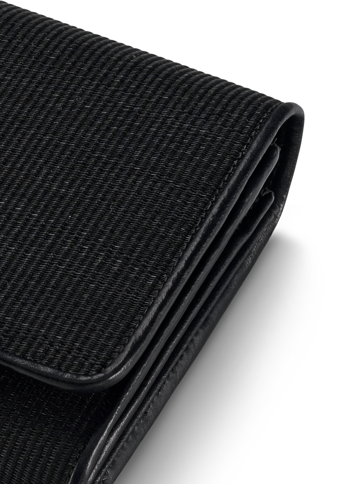 Designer Long Wallet in Horsehair