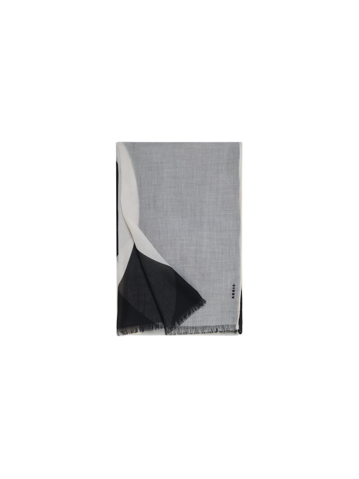 Designer Cashmere Scarf in Cloud Print - multicolor