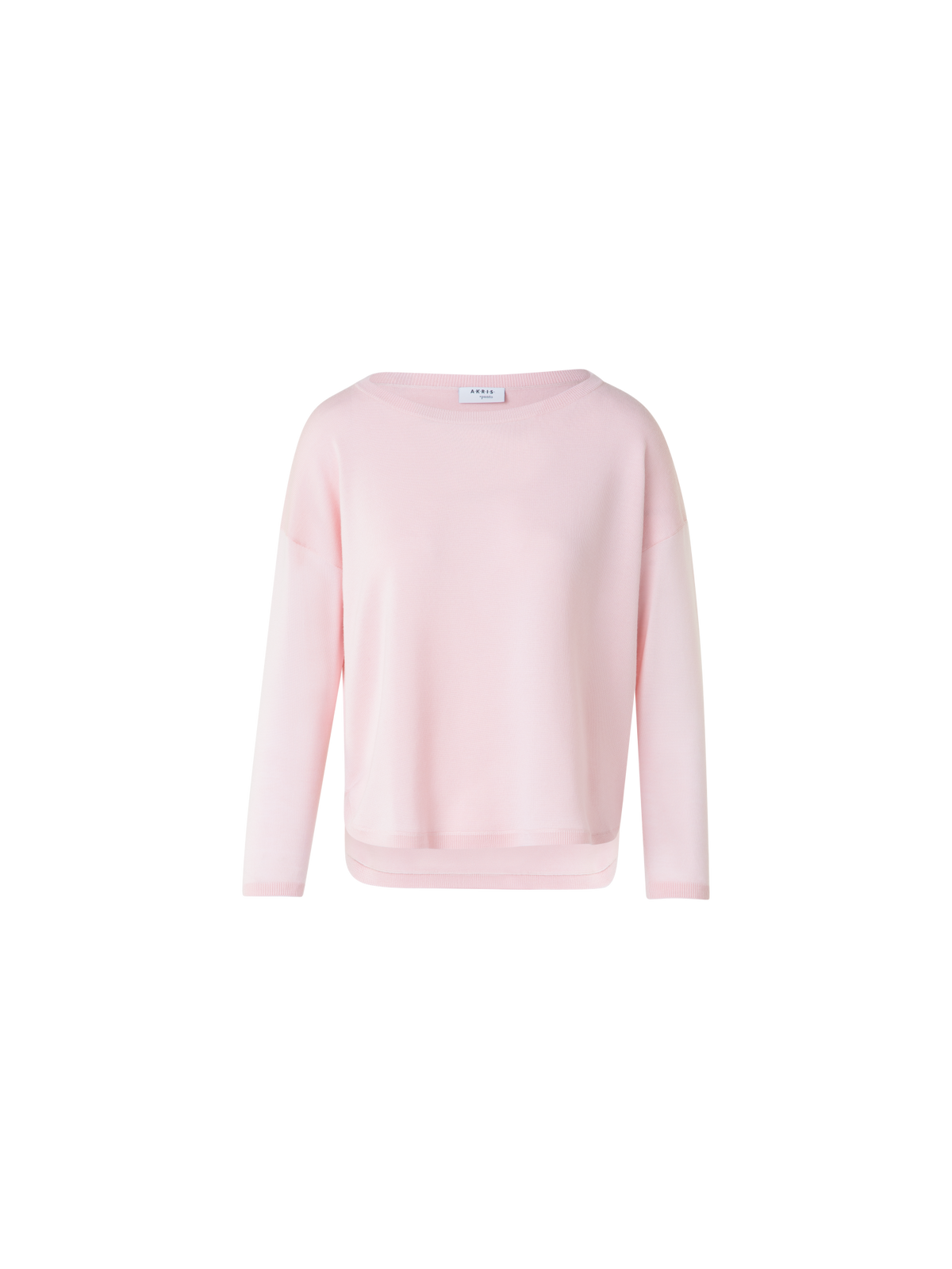 Designer Merino Wool Signature Knit Sweater - pink