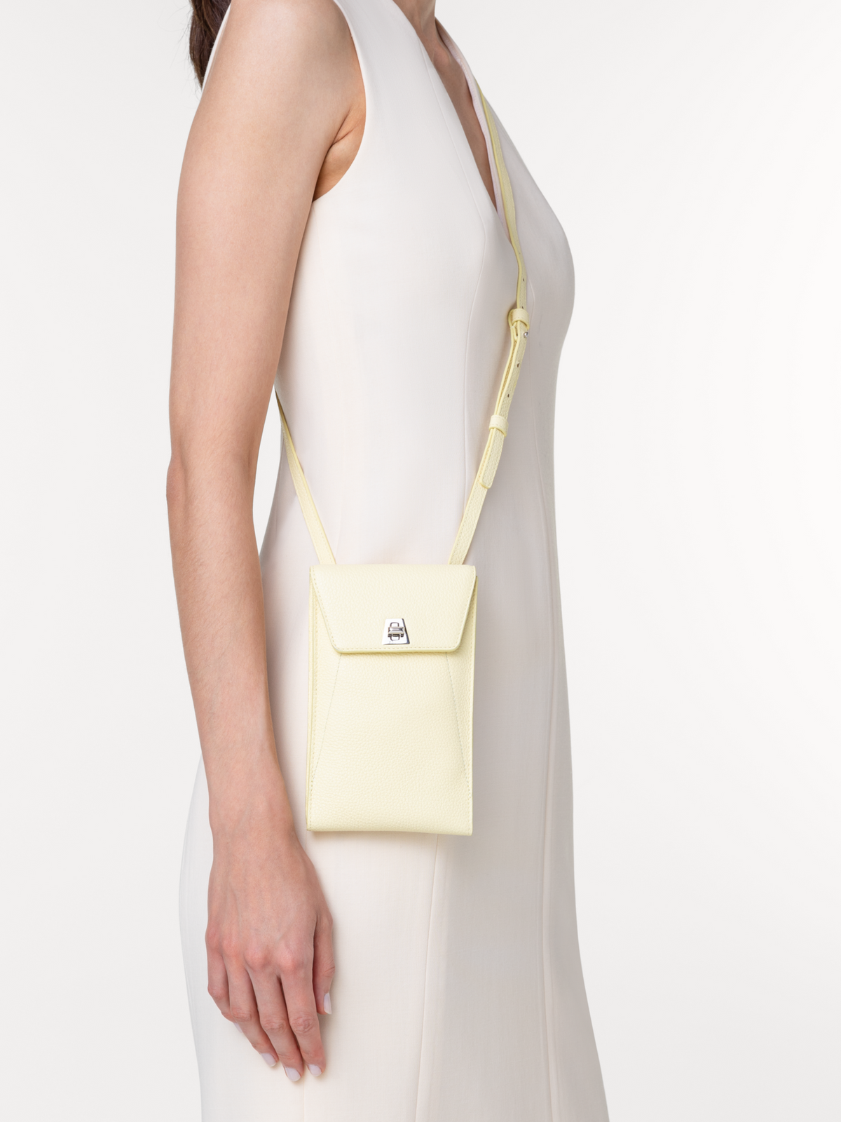 Designer Anouk Phone Pouch - yellow #editorial