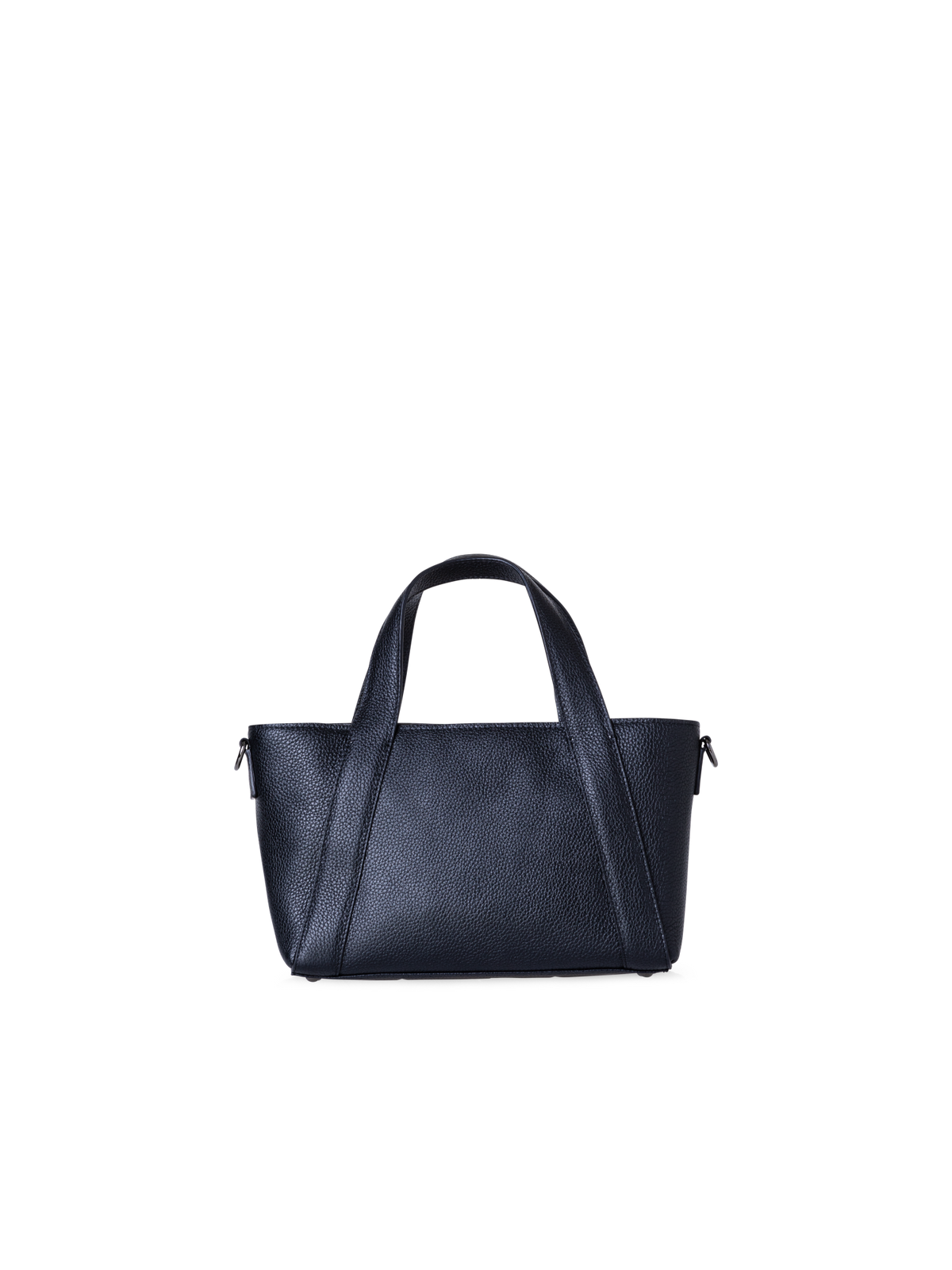 Designer Alexa Little Zip Top Handle Tote - black