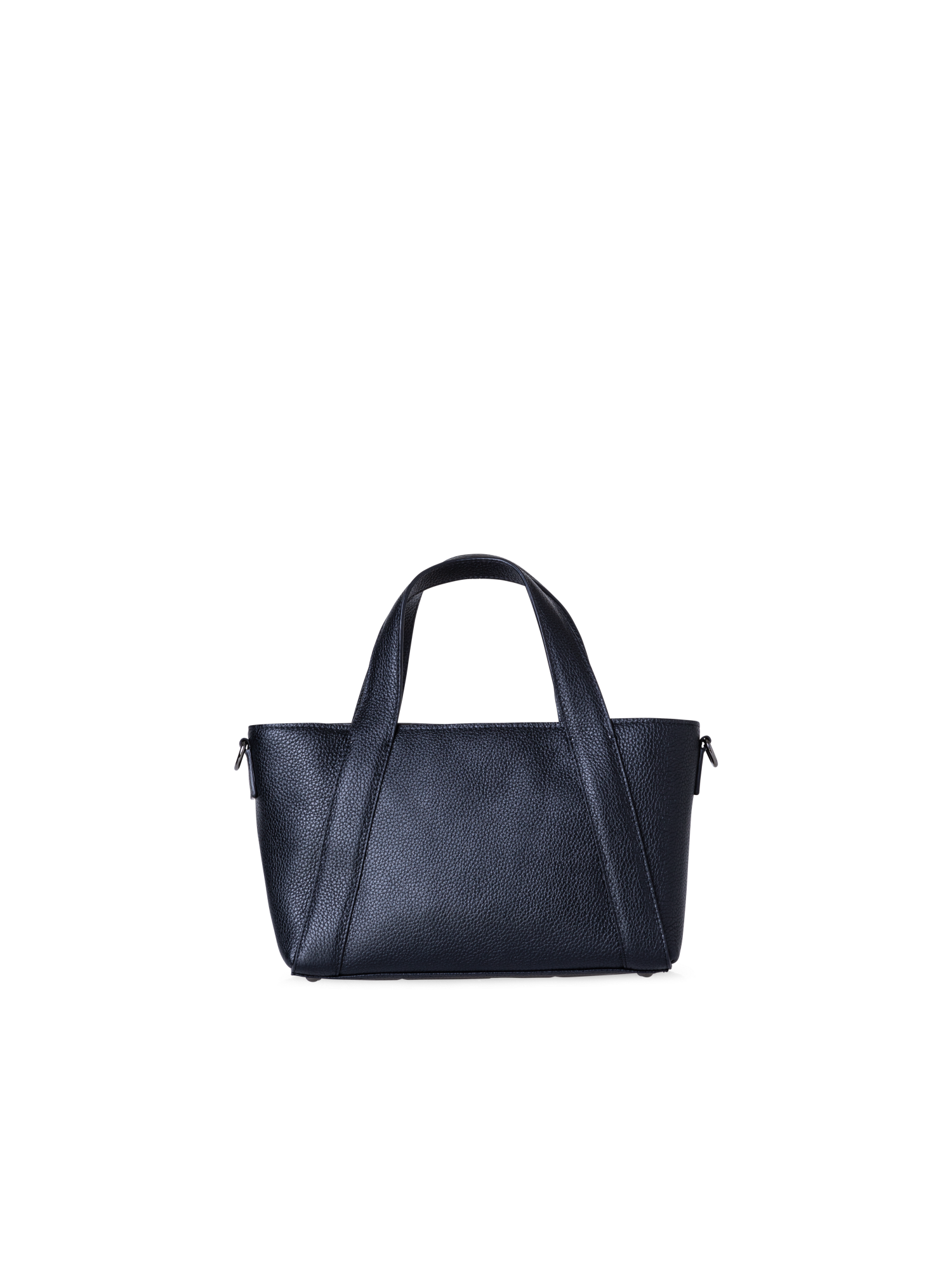 Designer Alexa Little Zip Top Handle Tote - black