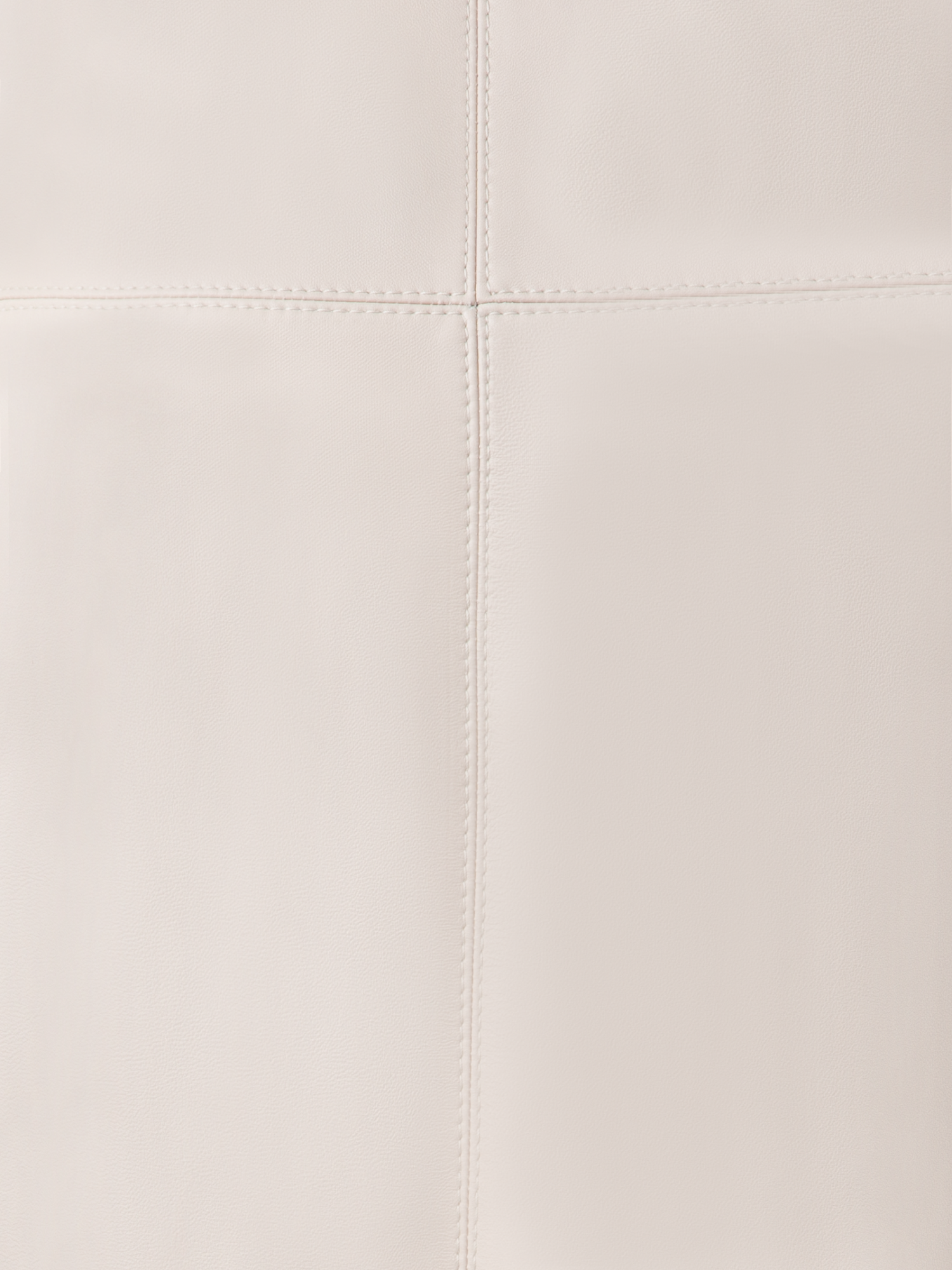 Designer Lamb Nappa Leather Pencil Skirt - neutral - grey - beige