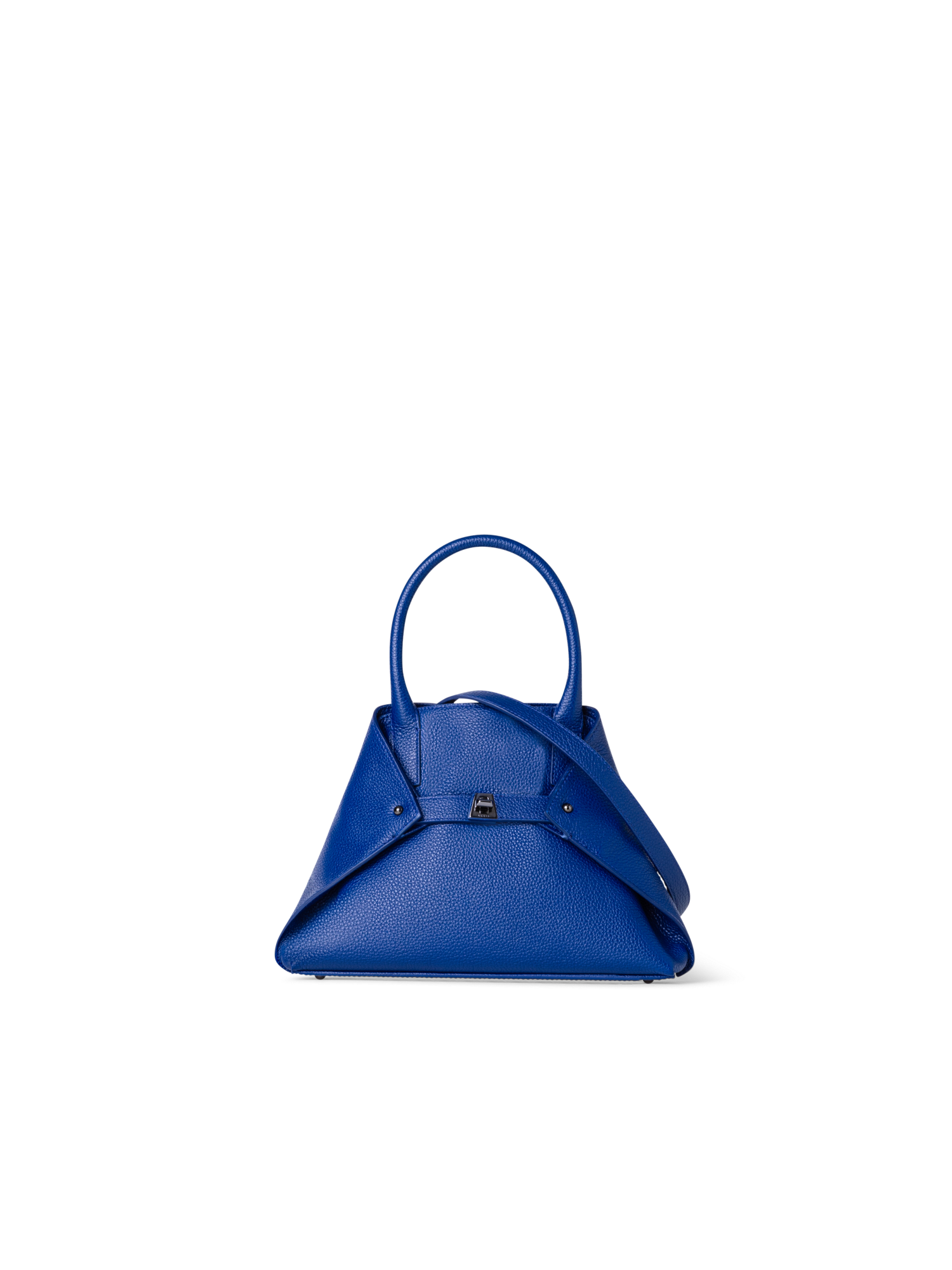 Designer Ai Little Top Handle Tote - blue