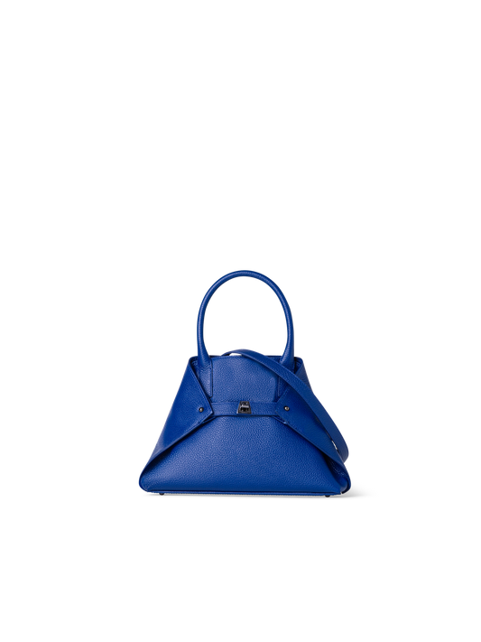 Designer Ai Little Top Handle Tote - blue