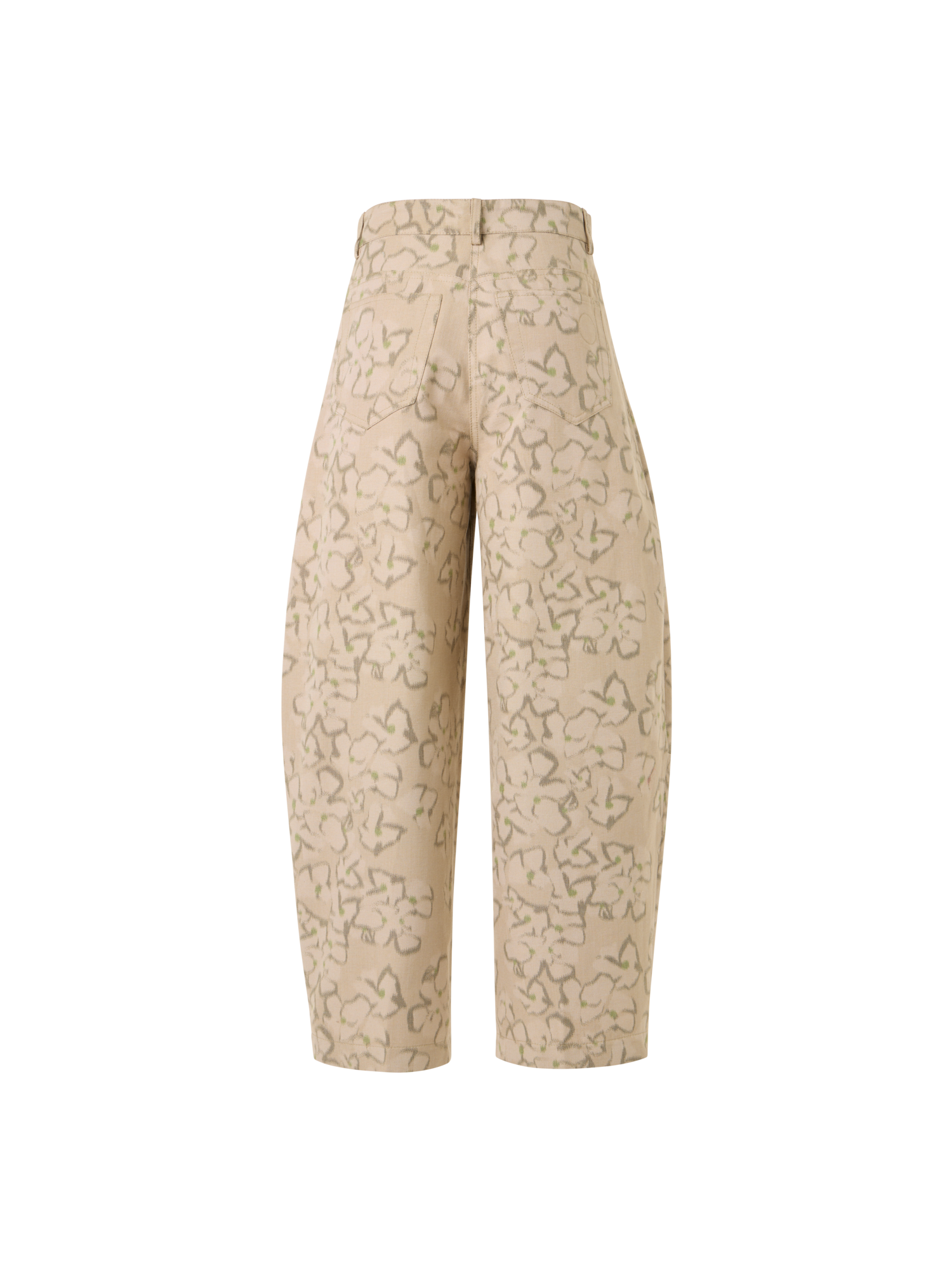 Designer Farrow Pants in Cotton Canvas - beige