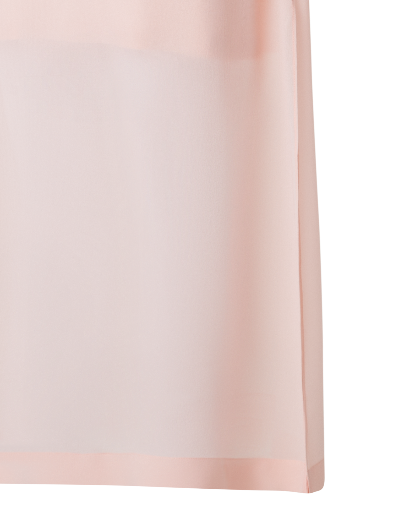 Designer Long Silk T-Shirt Dress - pastel - orange