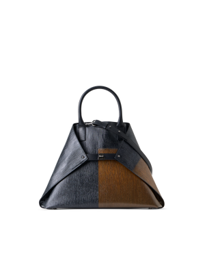 Designer Ai Medium Top Handle Tote - multicolor
