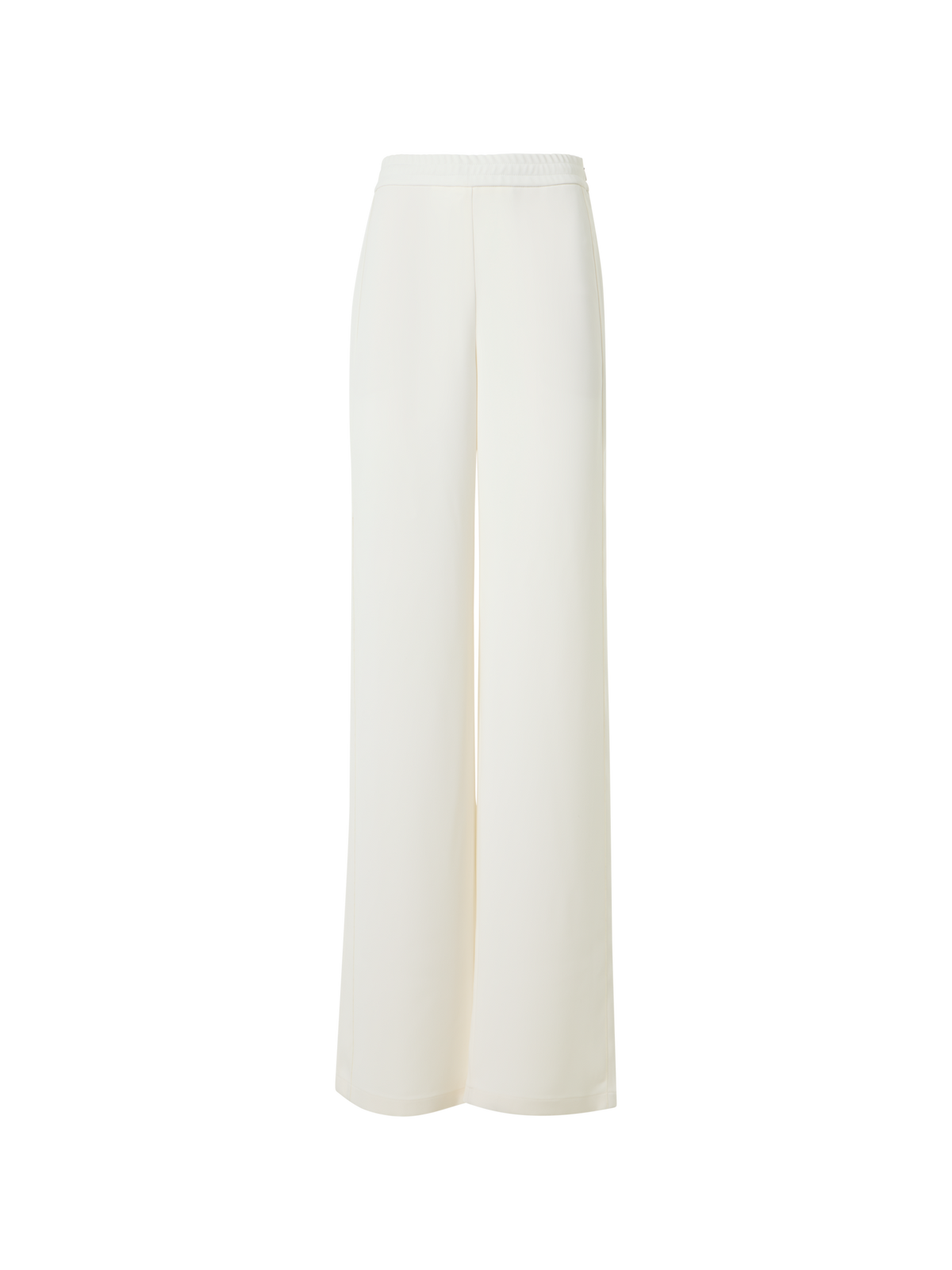 Designer Filibert Relaxed Pants with Elastic Waist - ecru