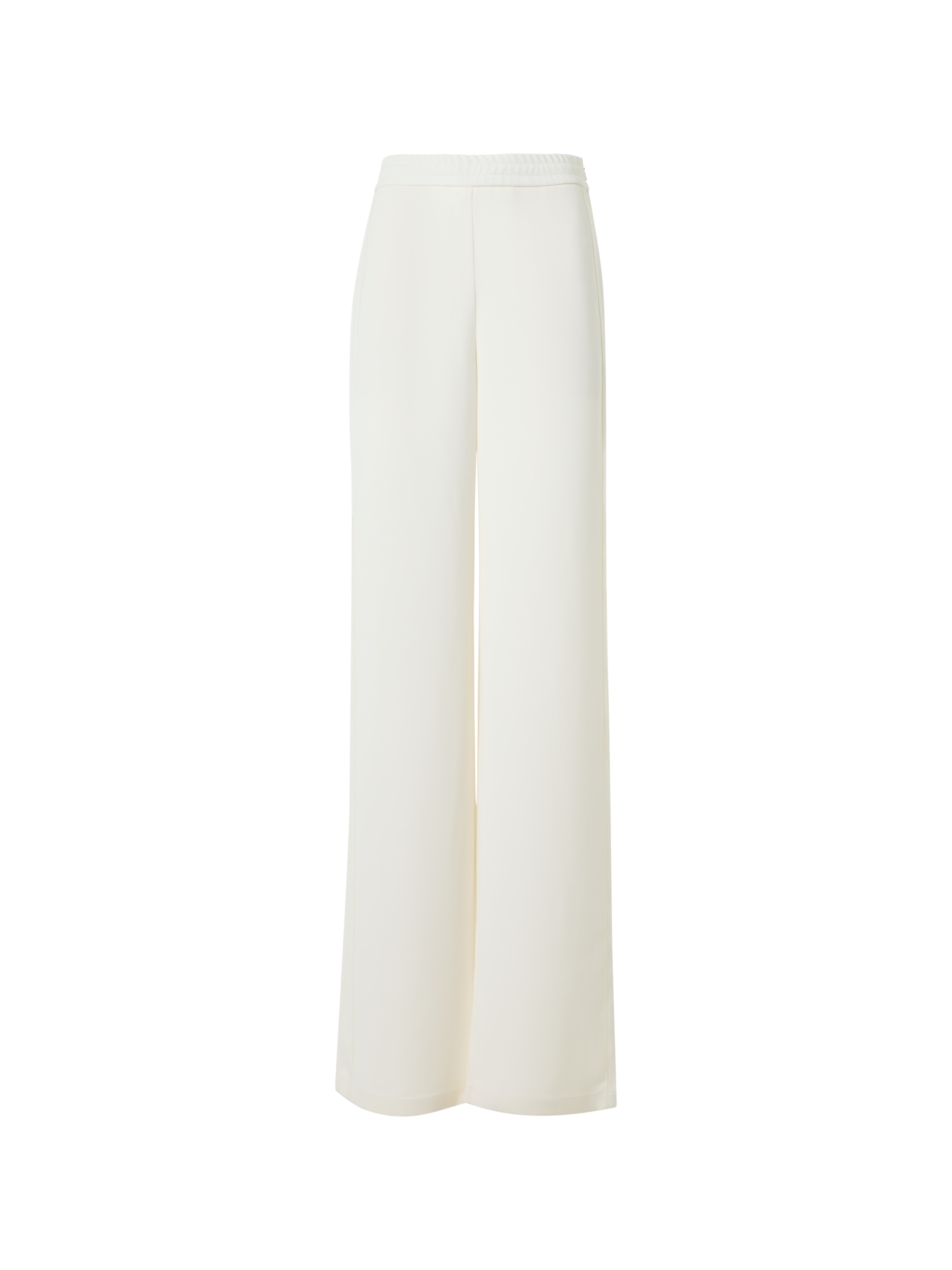 Designer Filibert Relaxed Pants with Elastic Waist - ecru