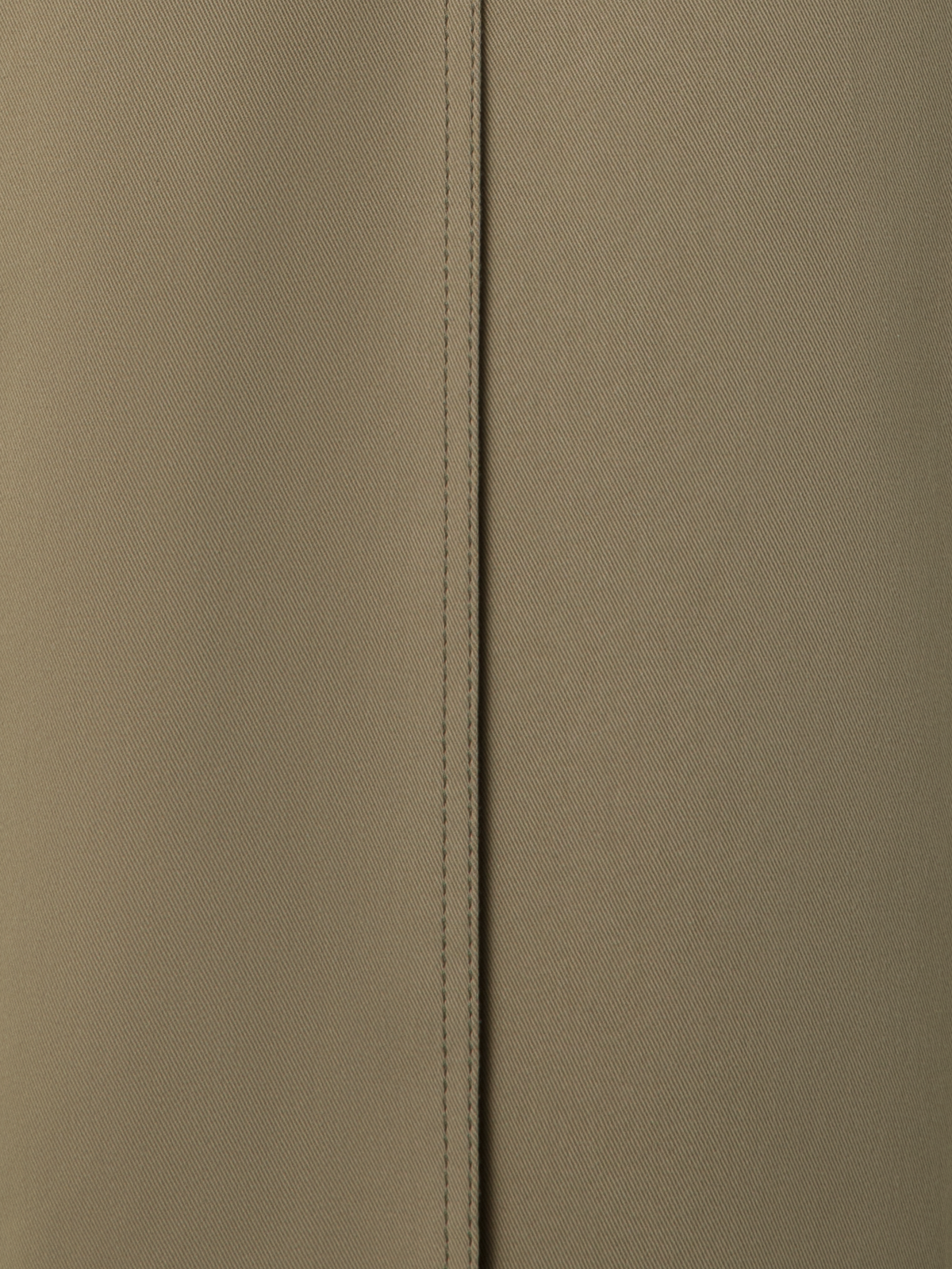 Designer Long Water Repellent Maxi Trench Coat - neutral - green