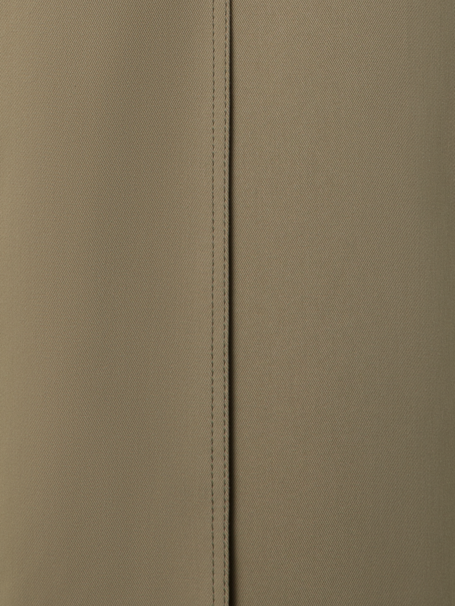 Designer Long Water Repellent Maxi Trench Coat - neutral - green