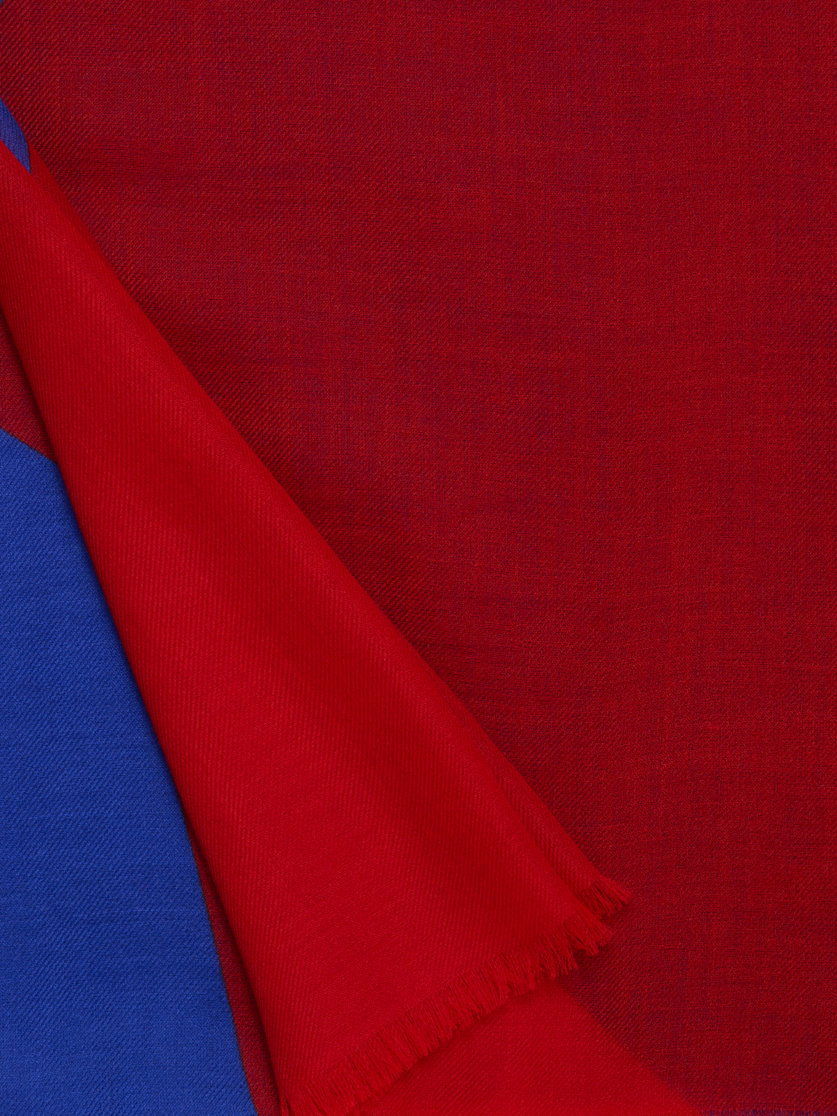 Designer Cashmere Scarf in High Plains Print - multicolor