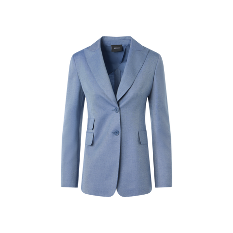 Cashmere Silk Gabardine Tailored Jacket