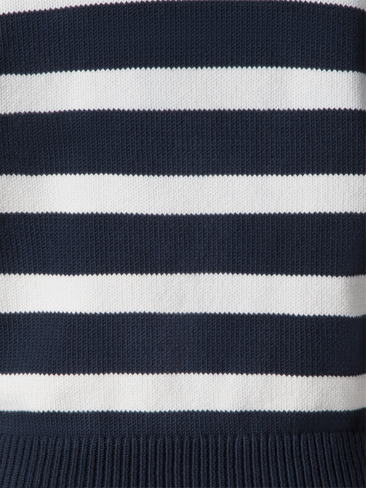 Designer Striped Marine Style Sweater with Sailor Collar - navy - blue - multicolor
