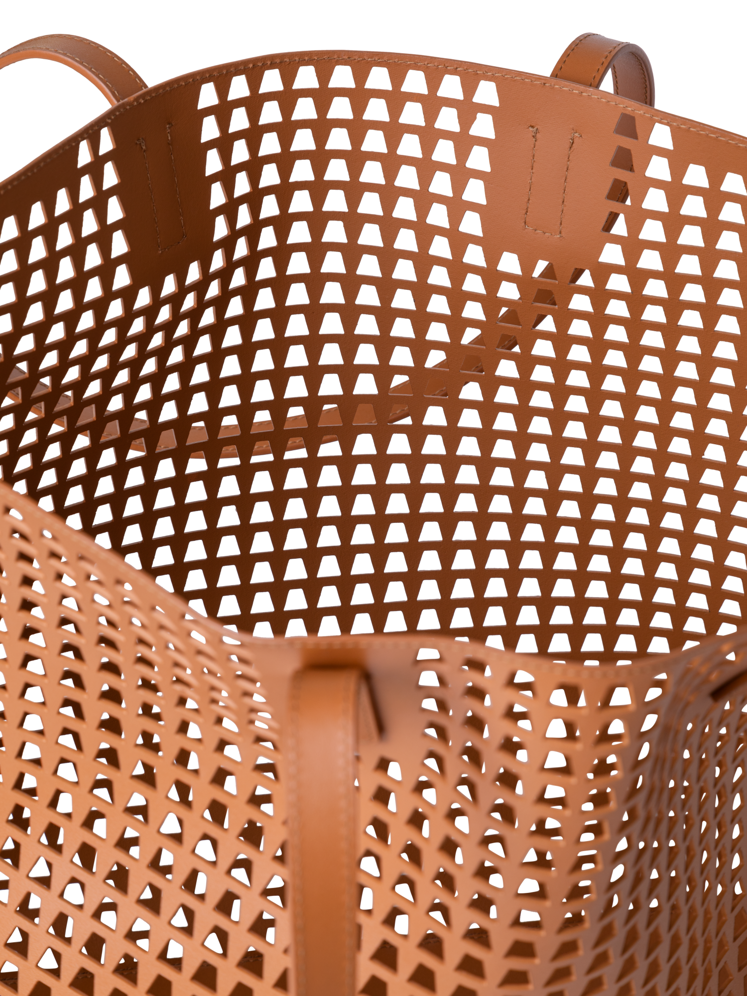 Designer Ai Medium Shoulder Tote - neutral - brown