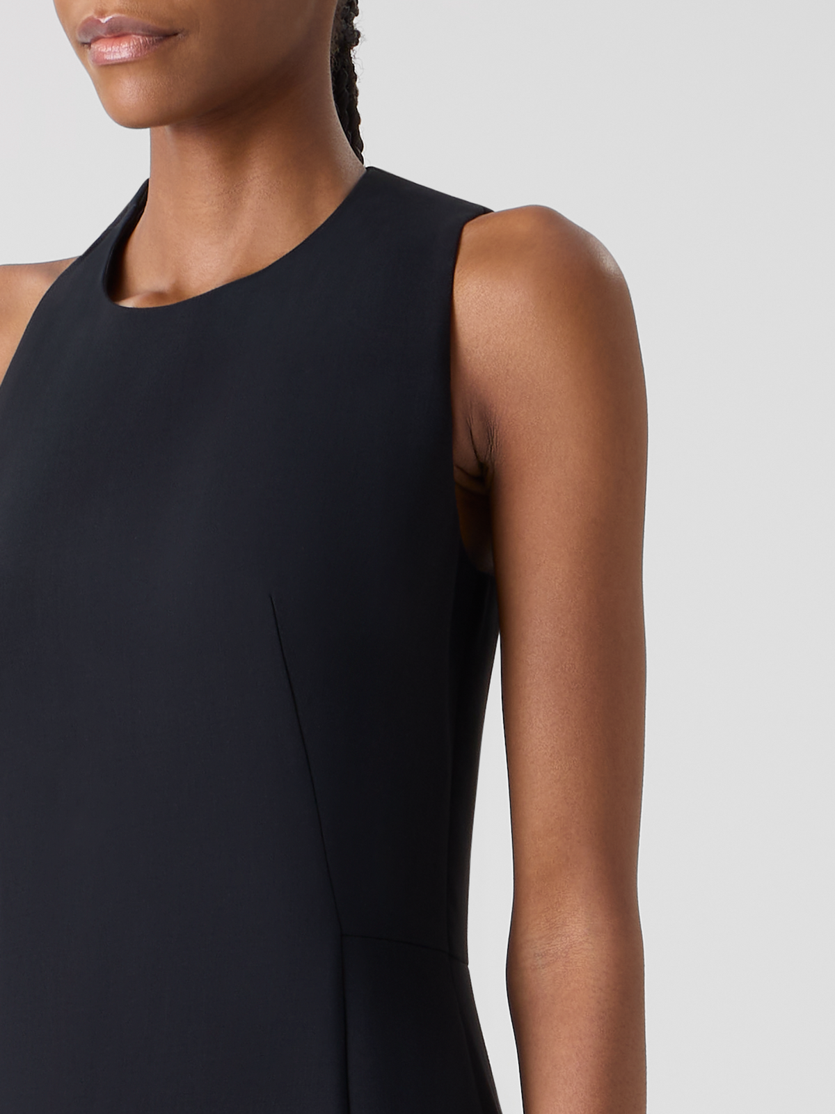 Designer Gown with Orbit Cutout Back - black #editorial