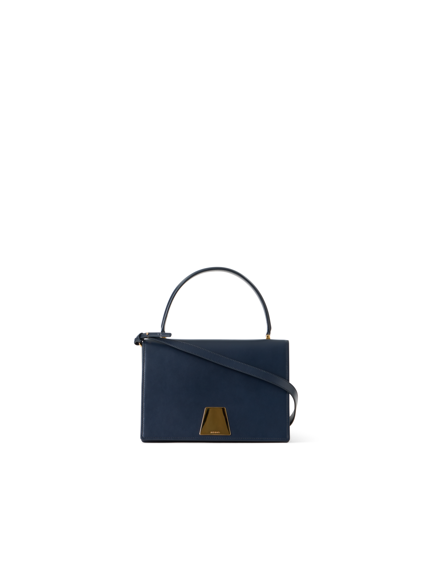 Designer Alice Medium Top Handle Bag - navy - blue - neutral