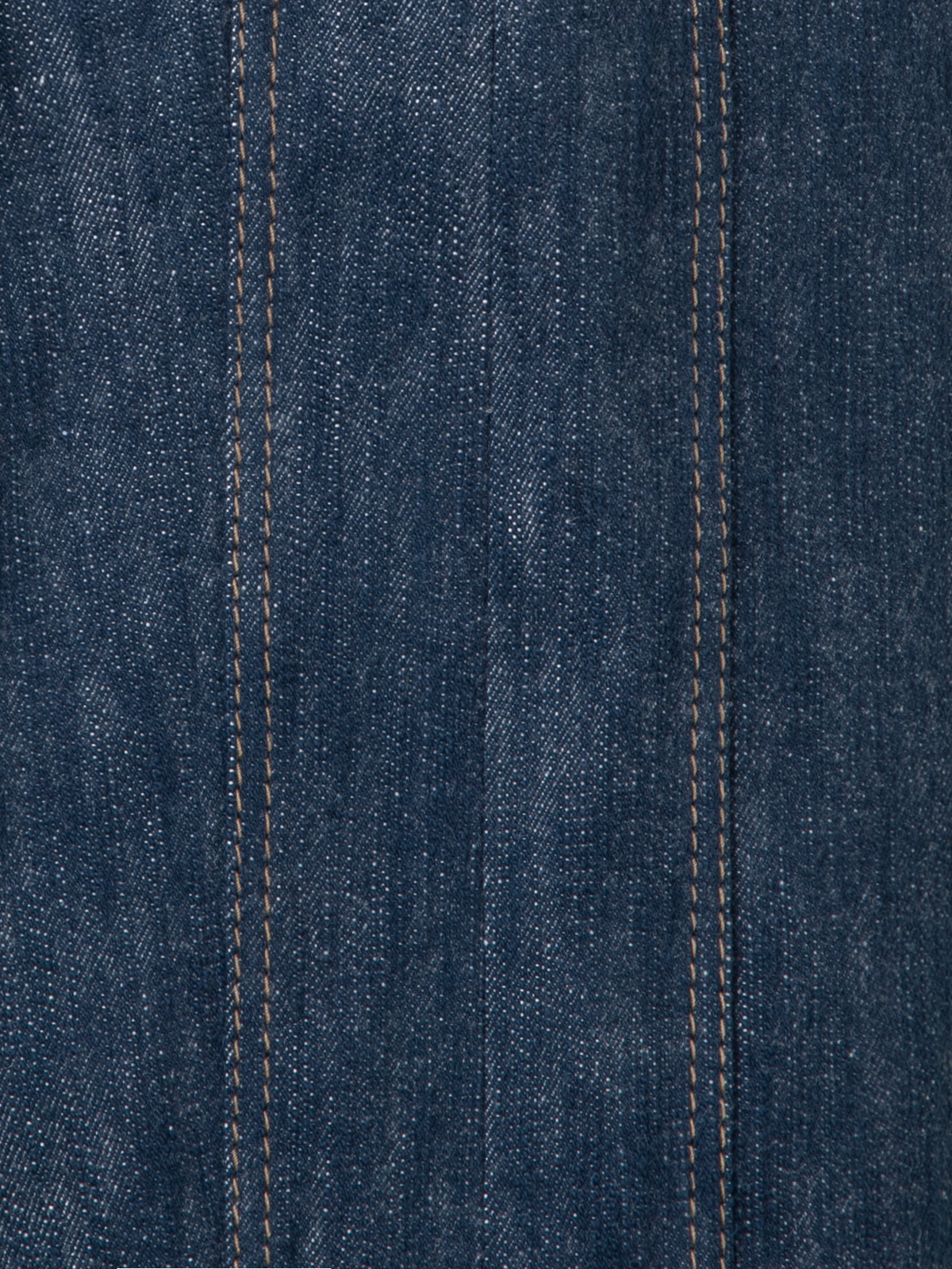 Designer Wide Cotton Wool Denim Bermuda Shorts - navy - blue