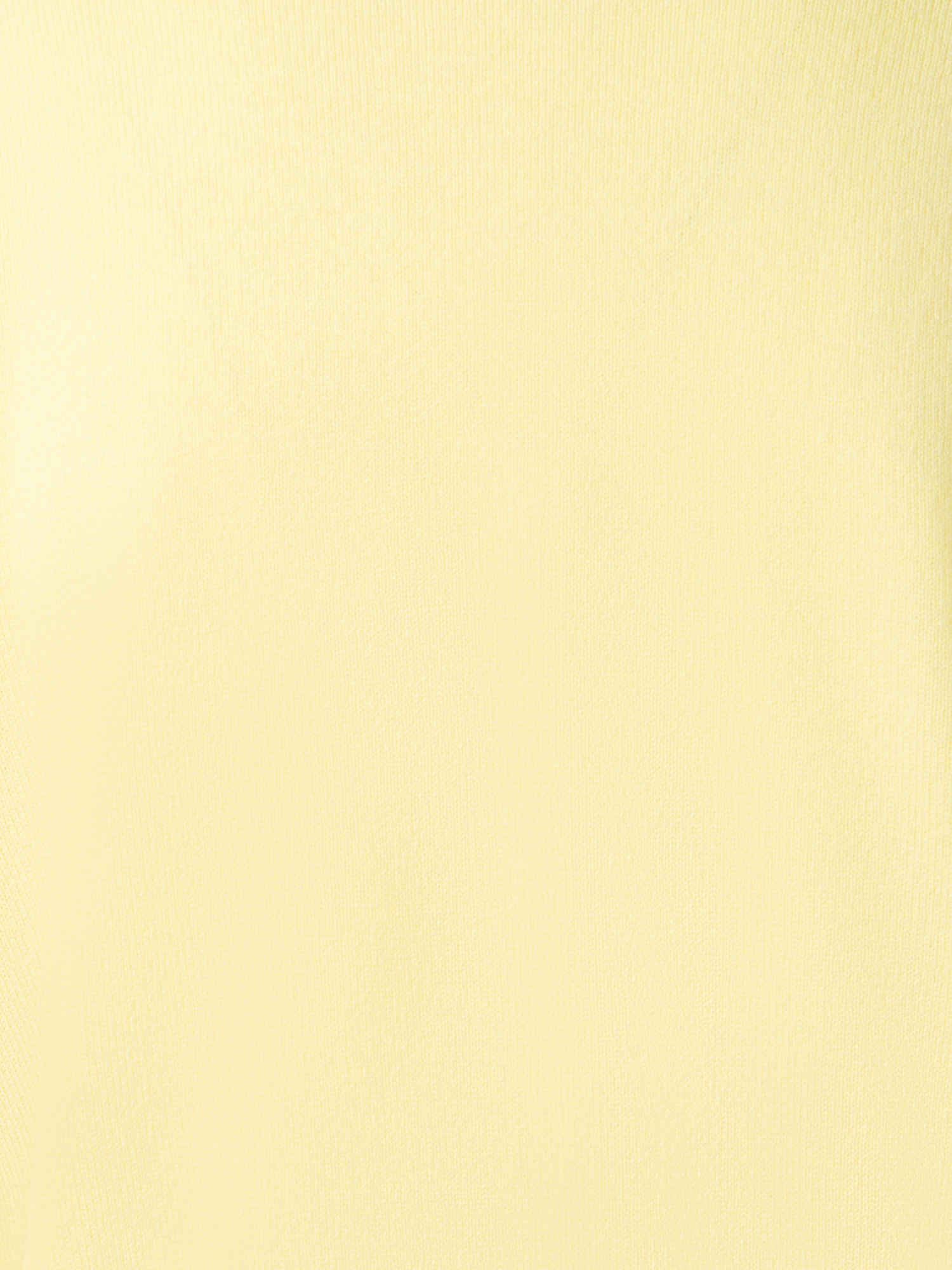 Designer Cashmere Sweater with Fine Sheer Stripe - pastel - yellow