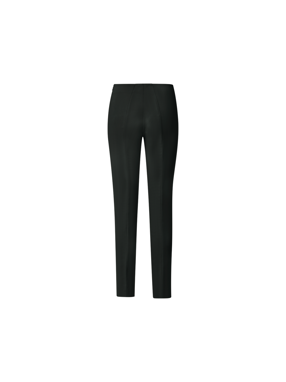 Designer Slim Cotton Techno Stretch Pants - black