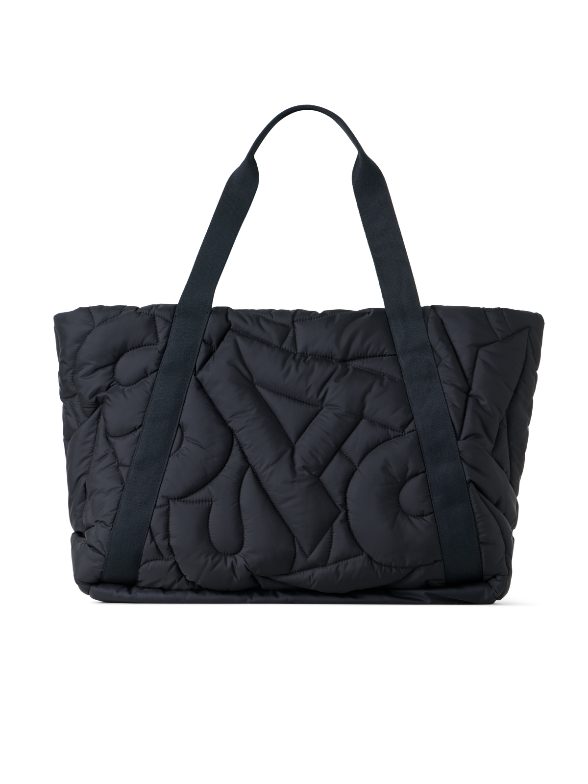 Designer Alexa Large Zip Tote - black