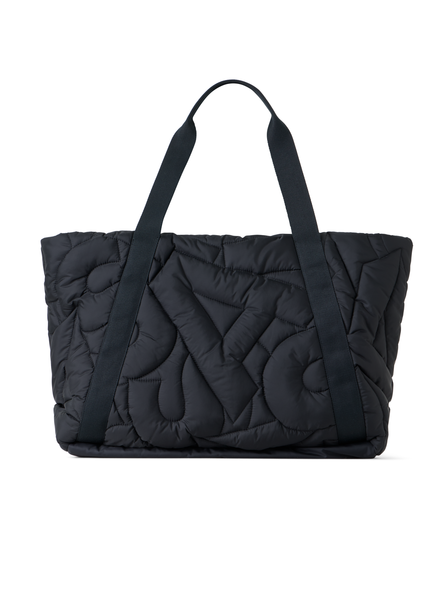 Designer Alexa Large Zip Tote - black