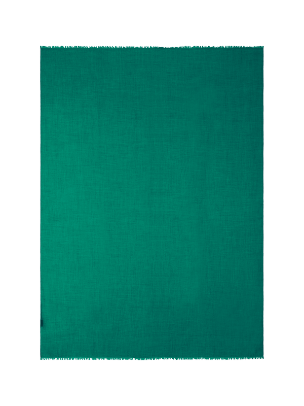 Designer Scarf in Cashmere Silk - green