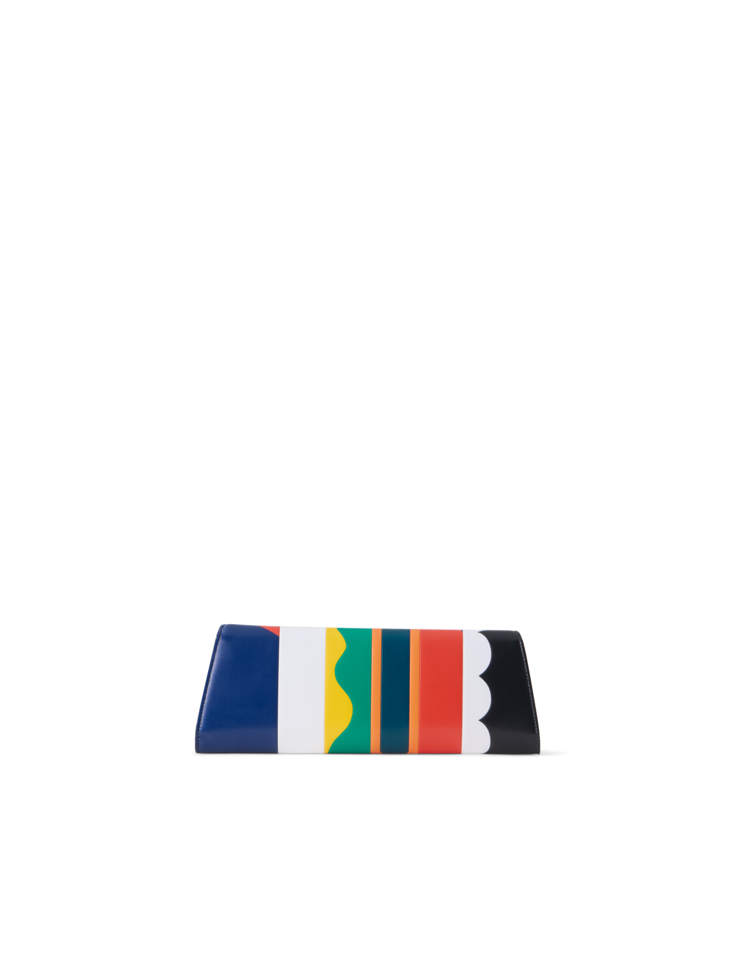 Designer Anouk Small Trapezoid Clutch - multicolor