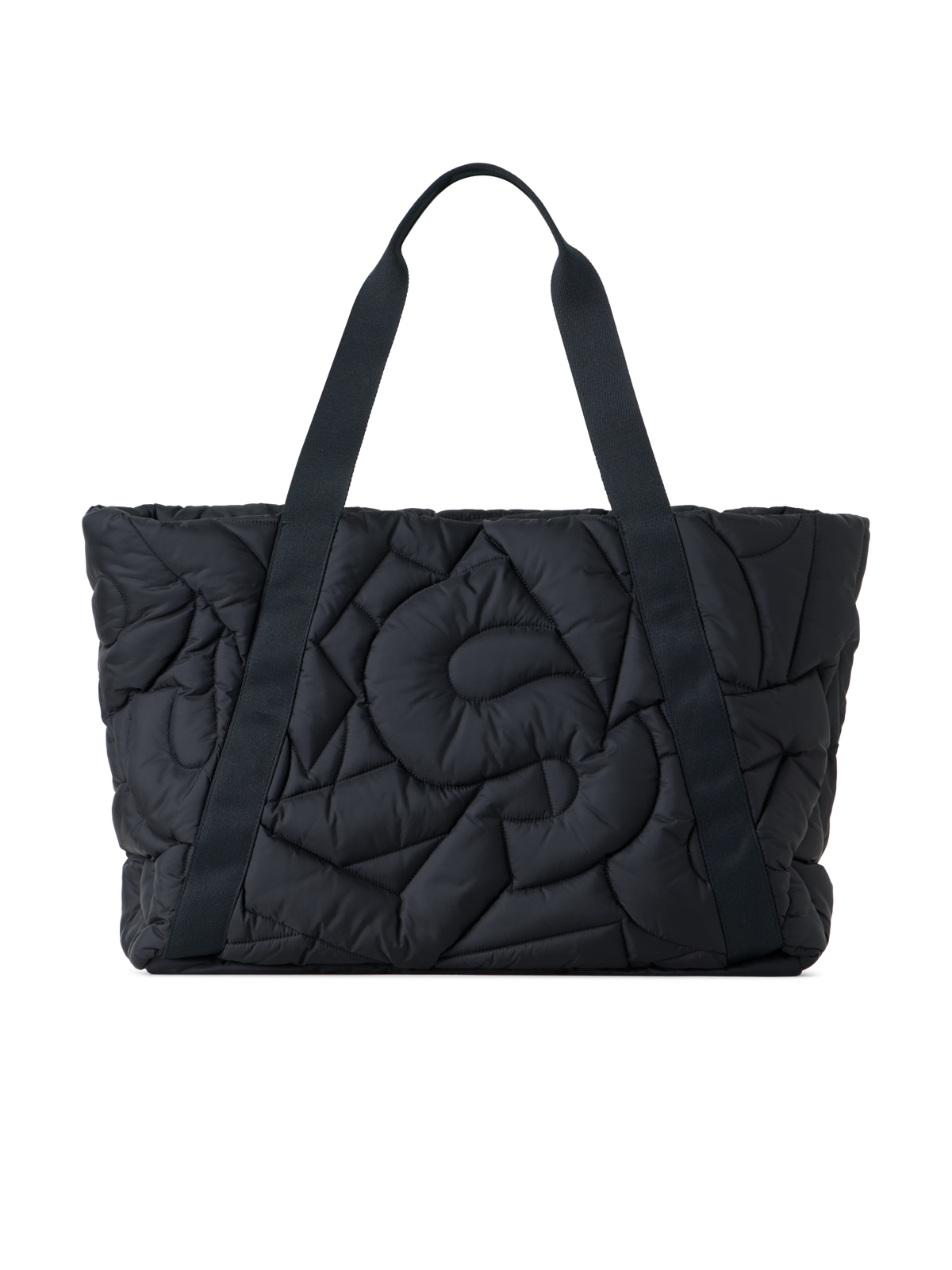Designer Alexa Large Zip Tote - black