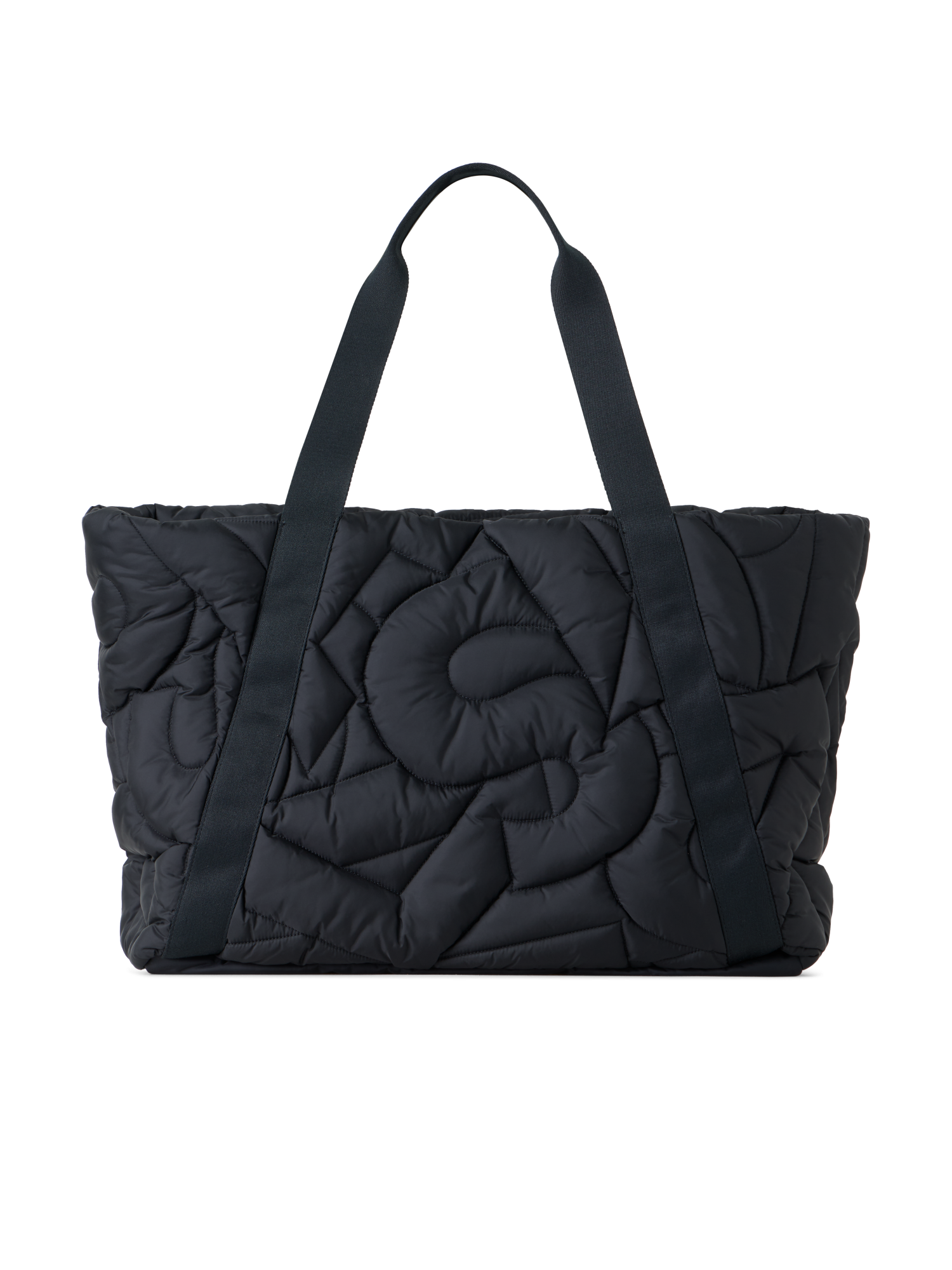 Designer Alexa Large Zip Tote - black