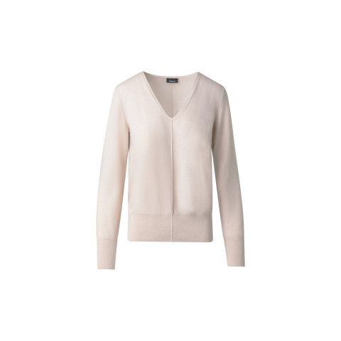 Cashmere V-neck Pullover